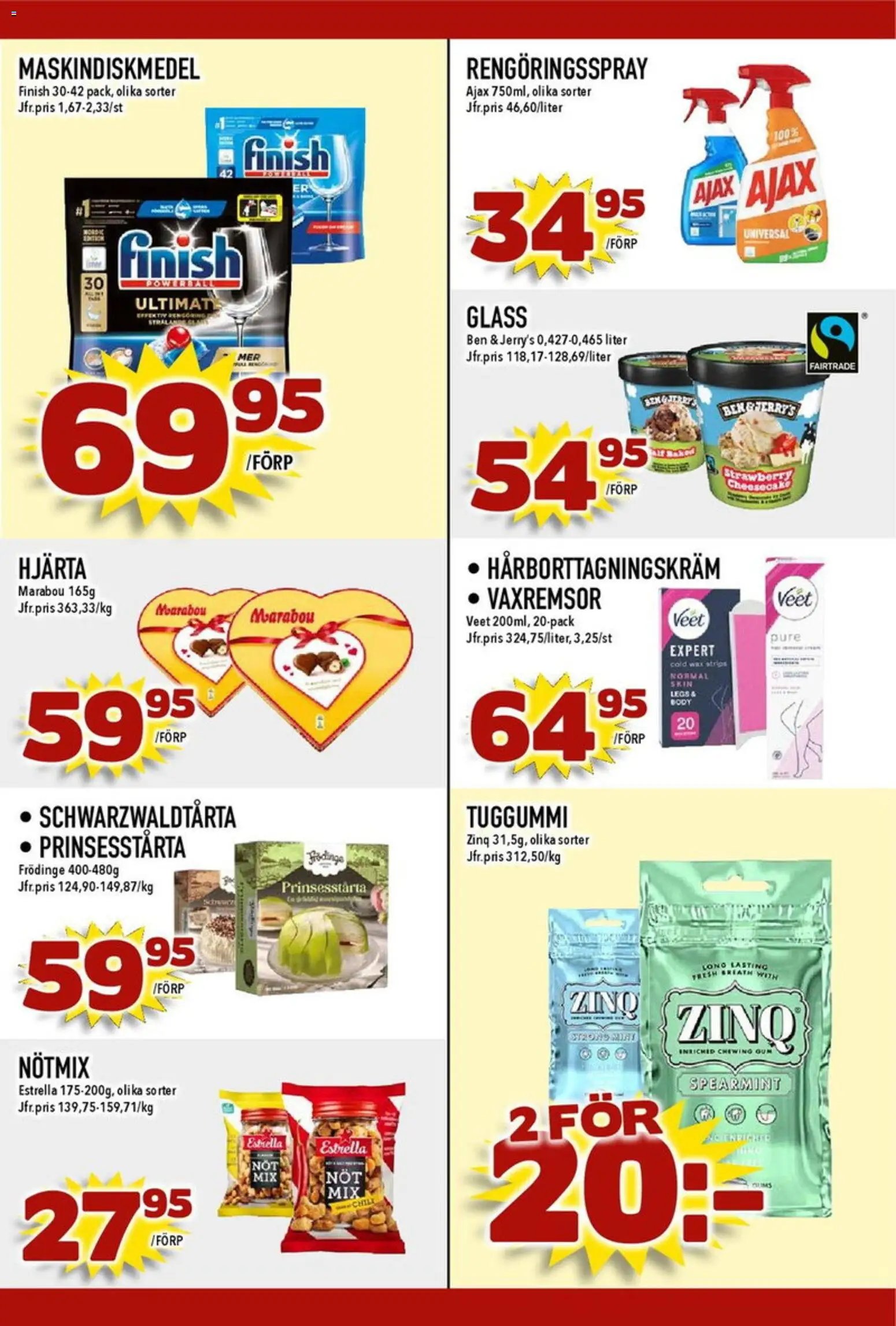 Matdax erbjudanden