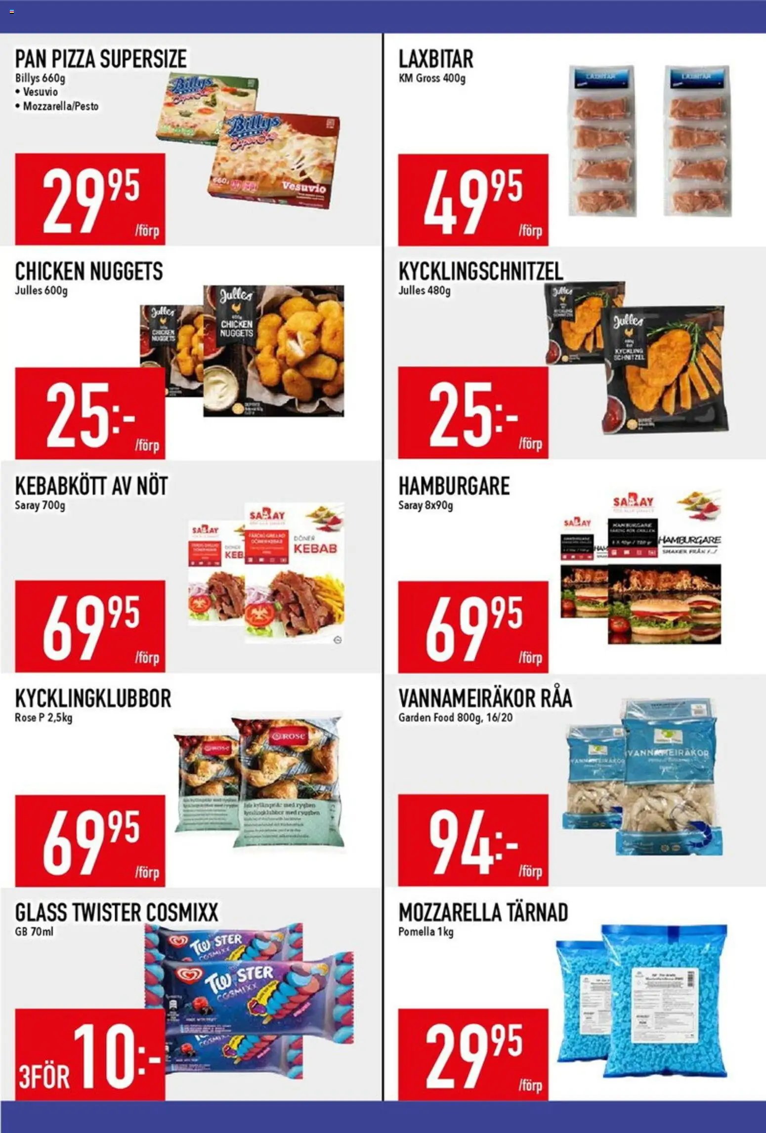 Matdax erbjudanden