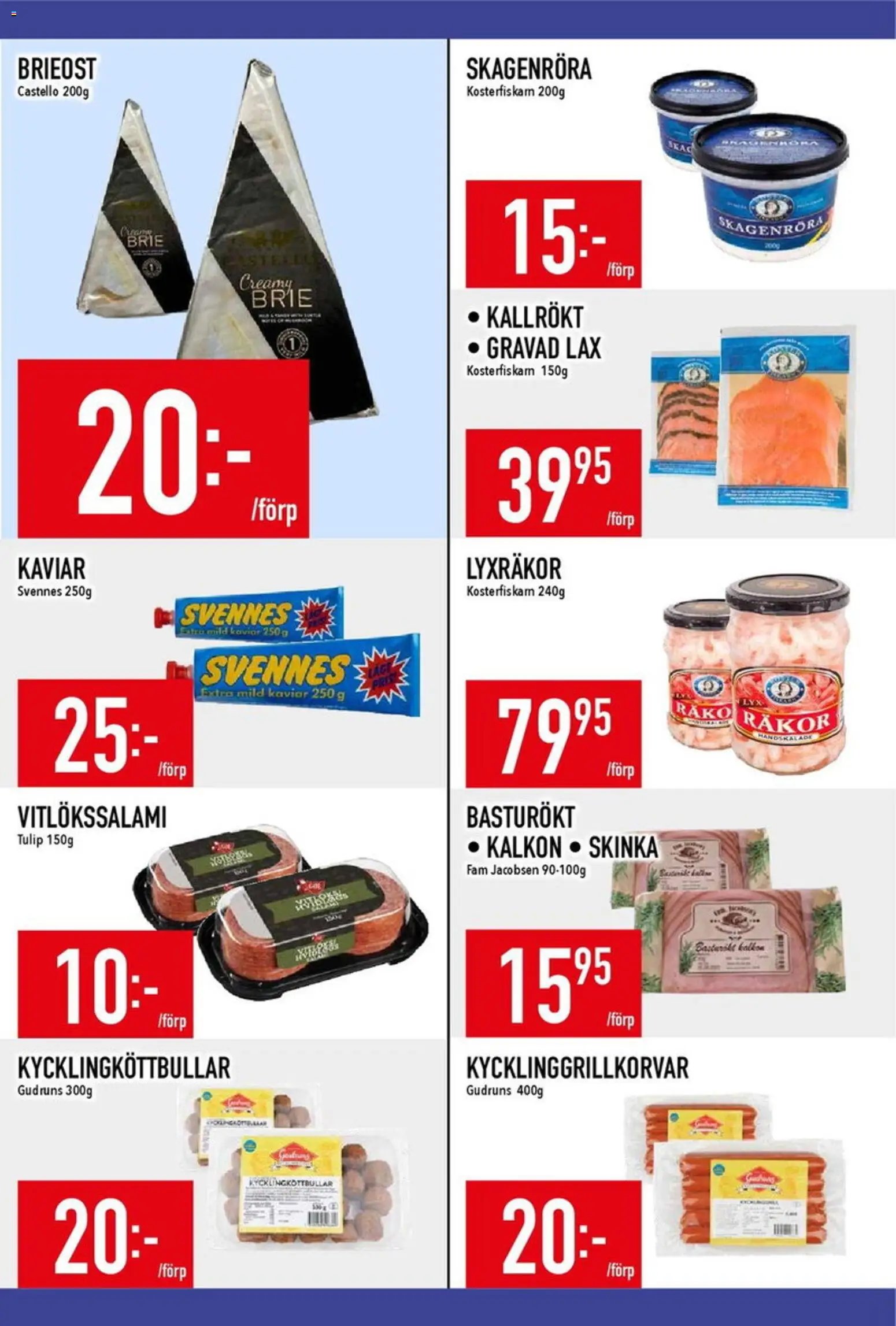 Matdax erbjudanden