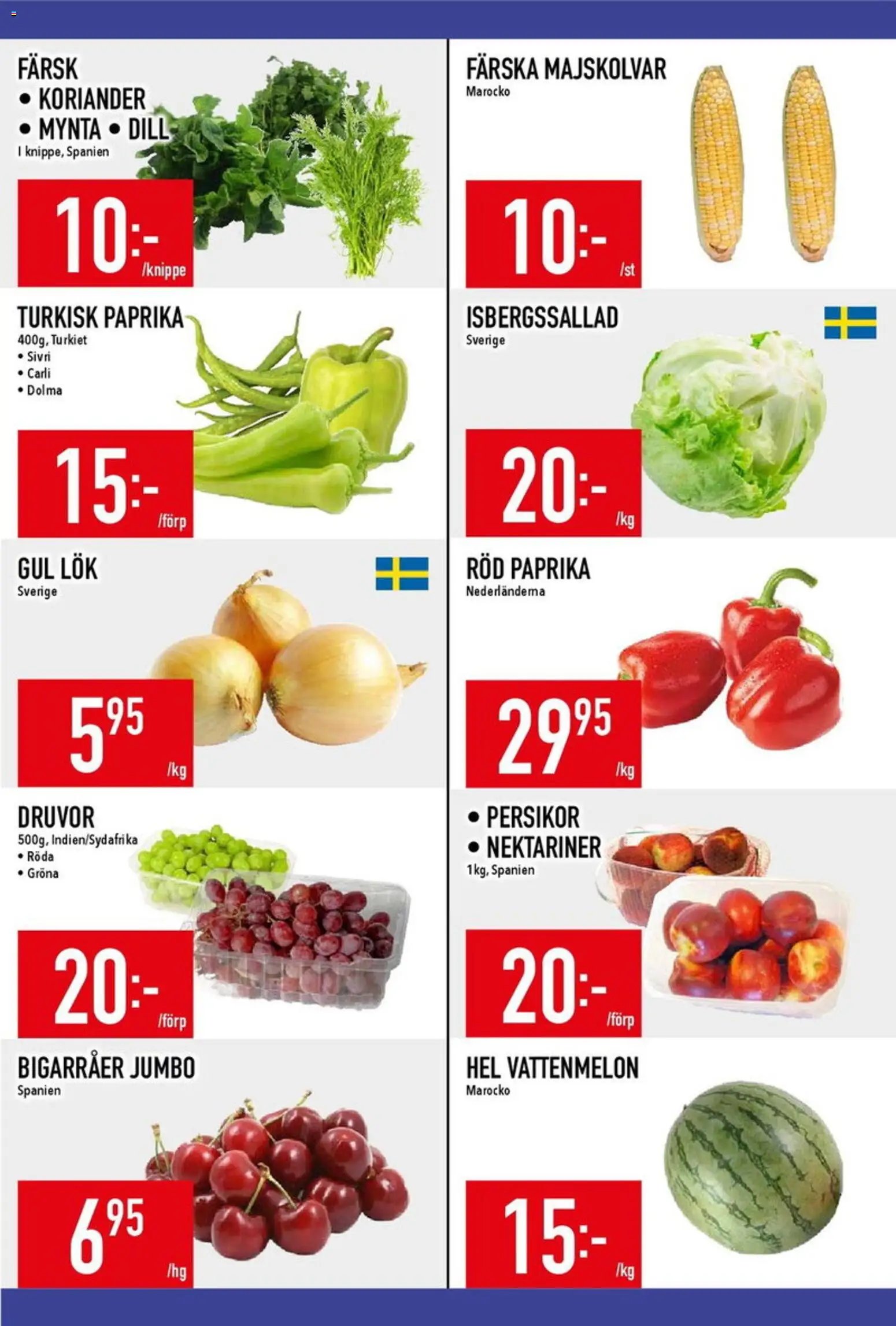 Matdax erbjudanden
