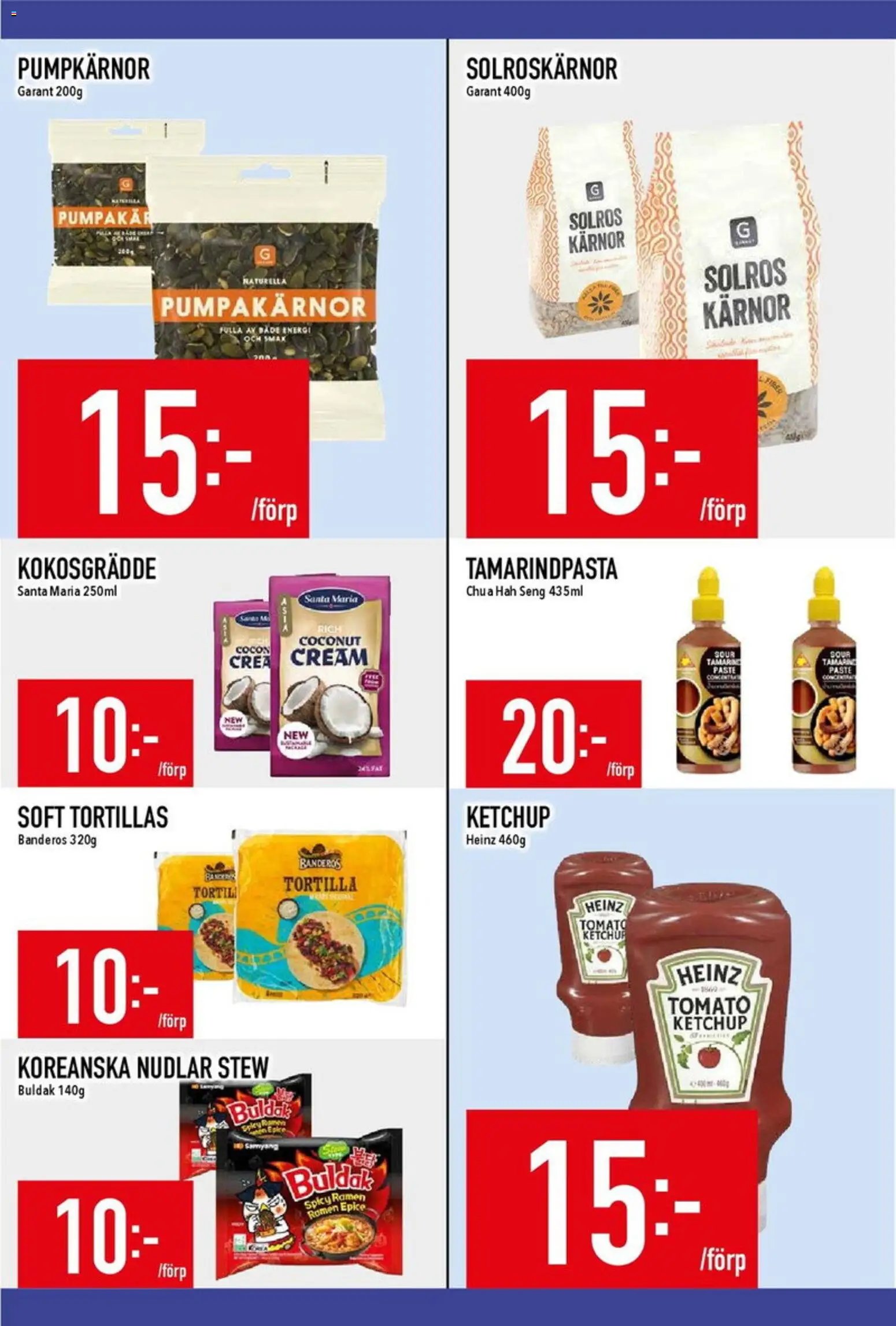 Matdax erbjudanden