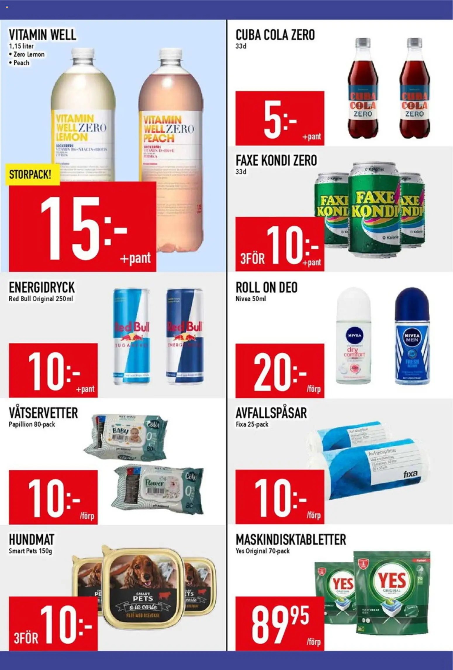 Matdax erbjudanden