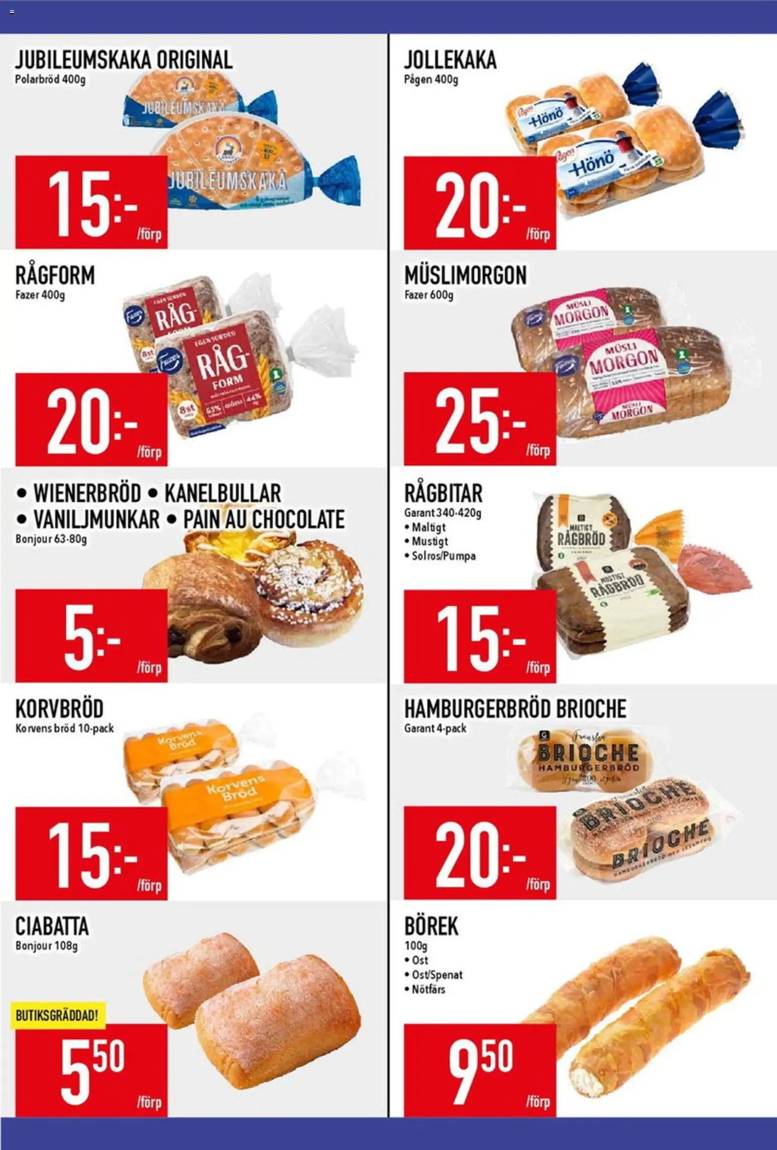 Matdax erbjudanden