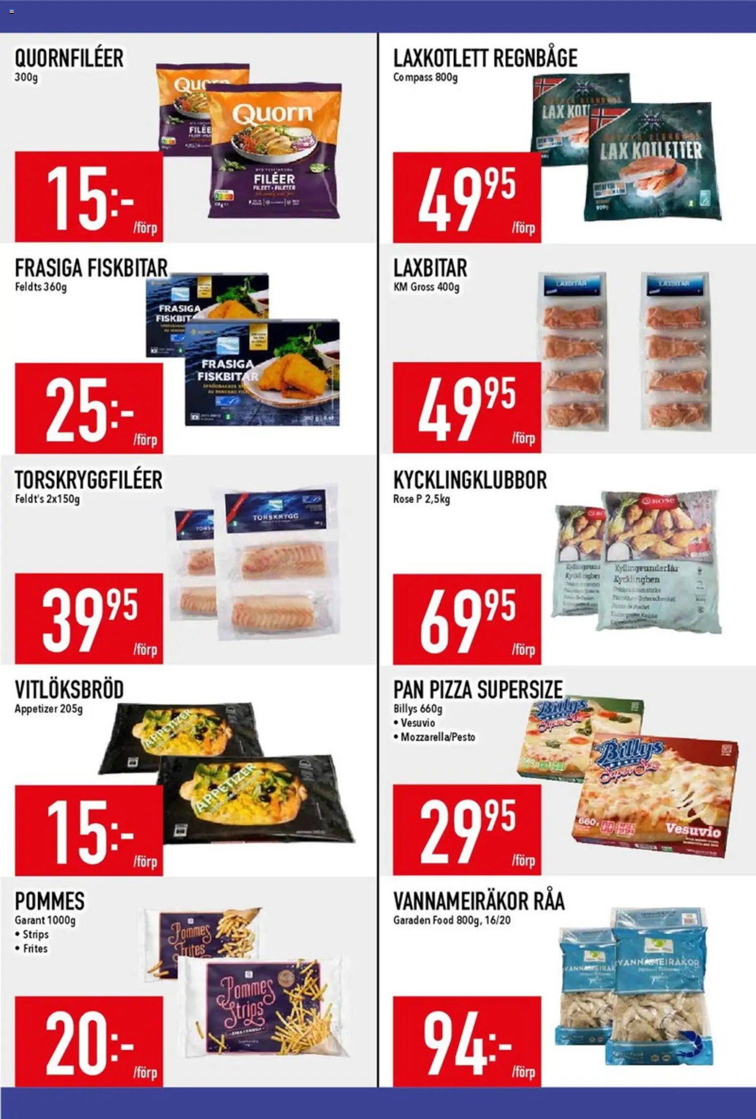 Matdax erbjudanden