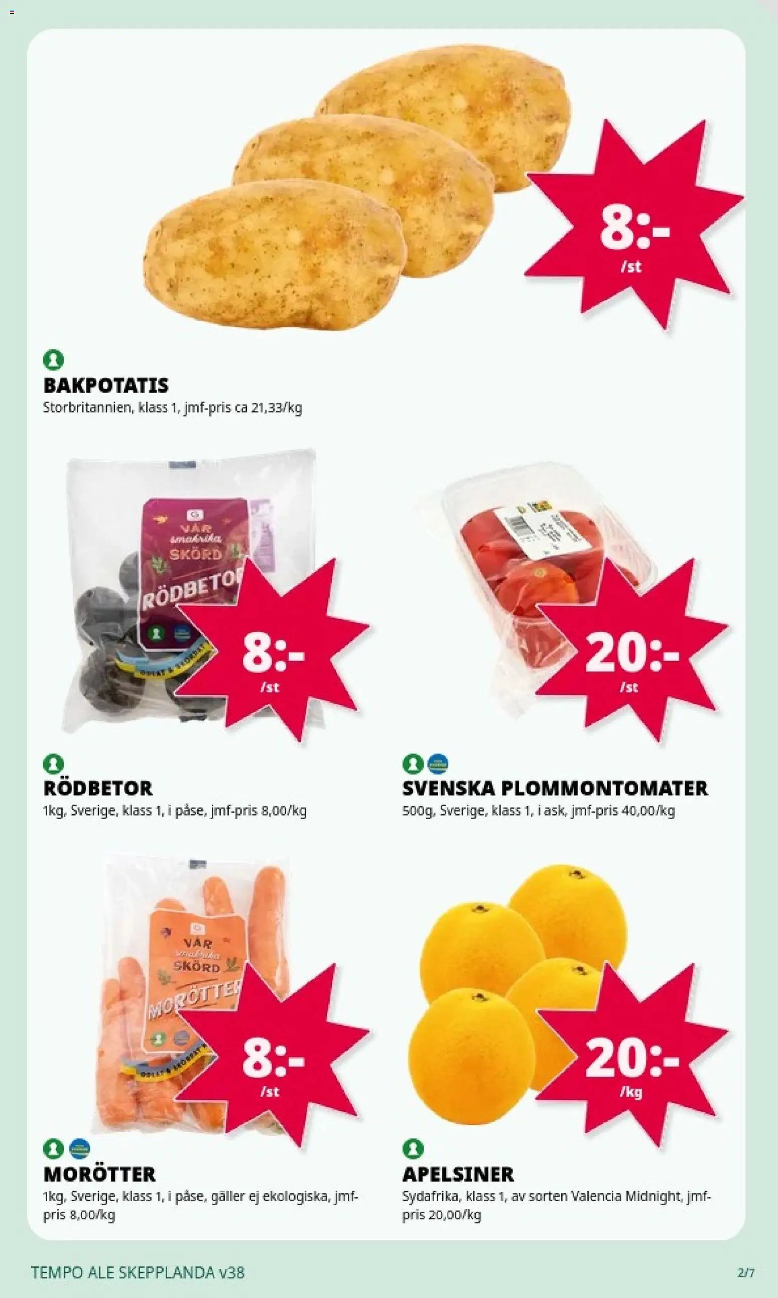Tempo erbjudanden