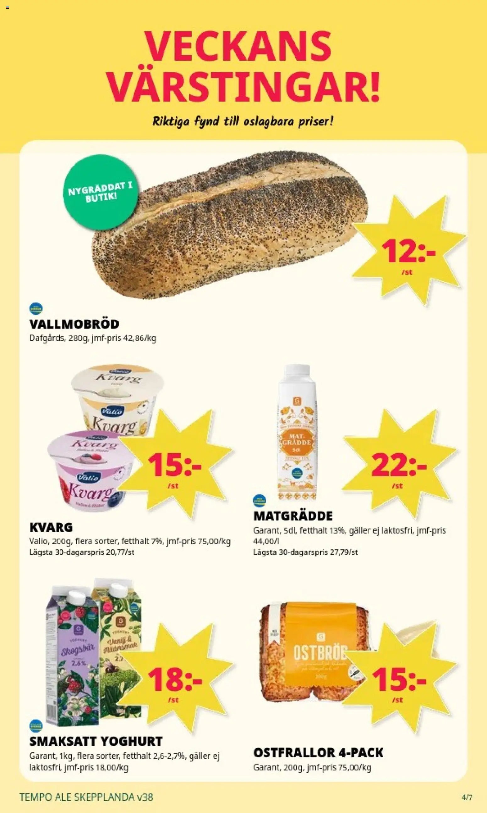 Tempo erbjudanden