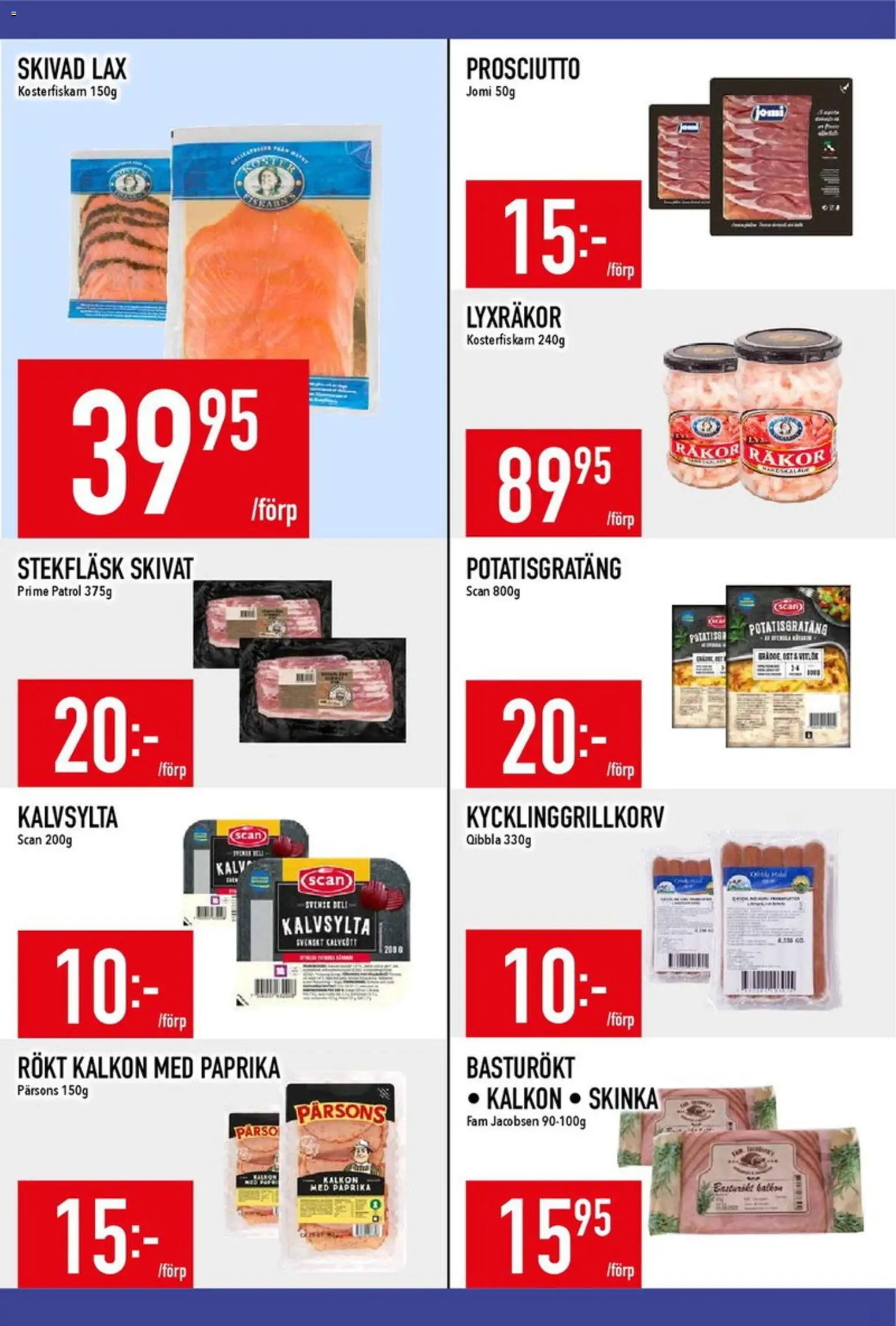 Matdax erbjudanden