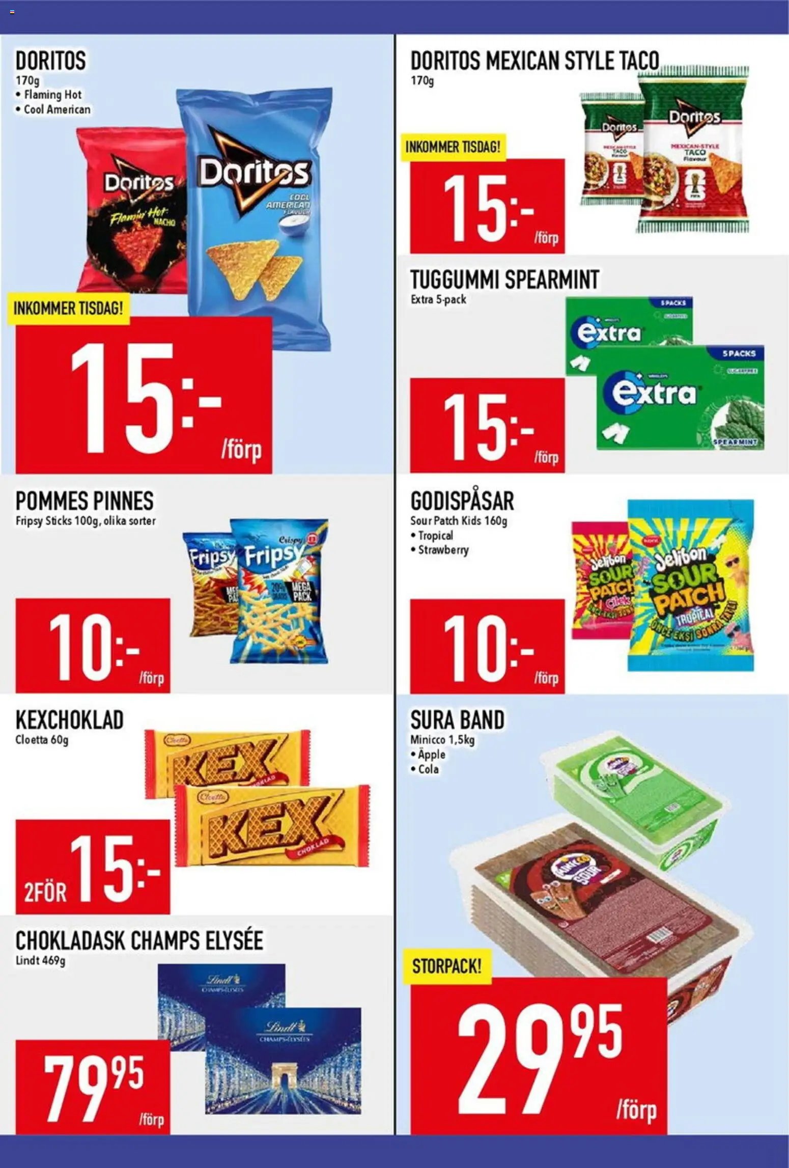 Matdax erbjudanden