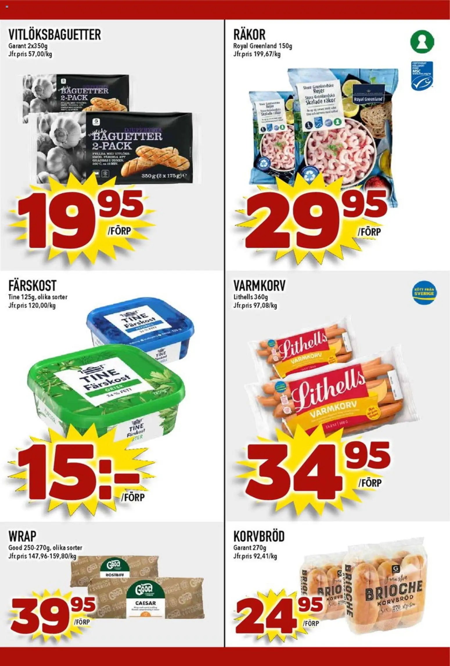 Matdax erbjudanden