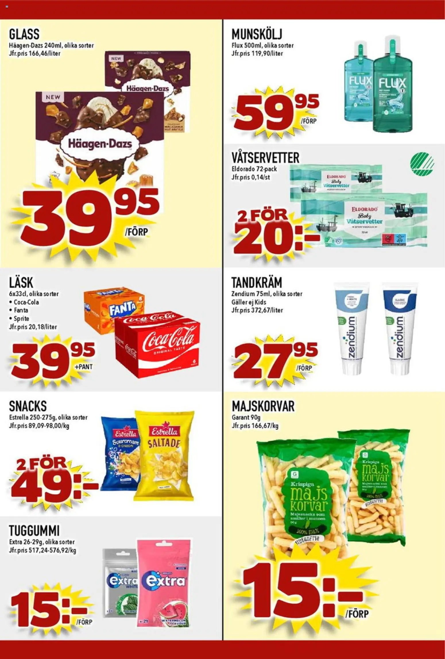 Matdax erbjudanden