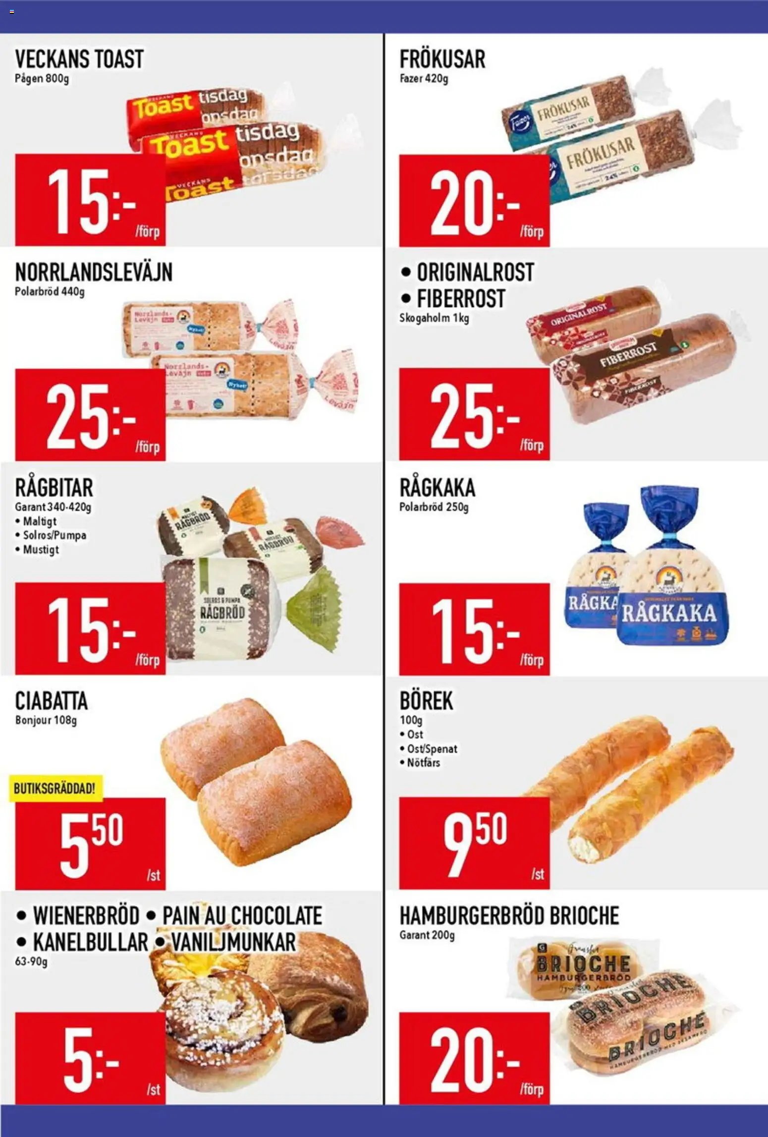 Matdax erbjudanden