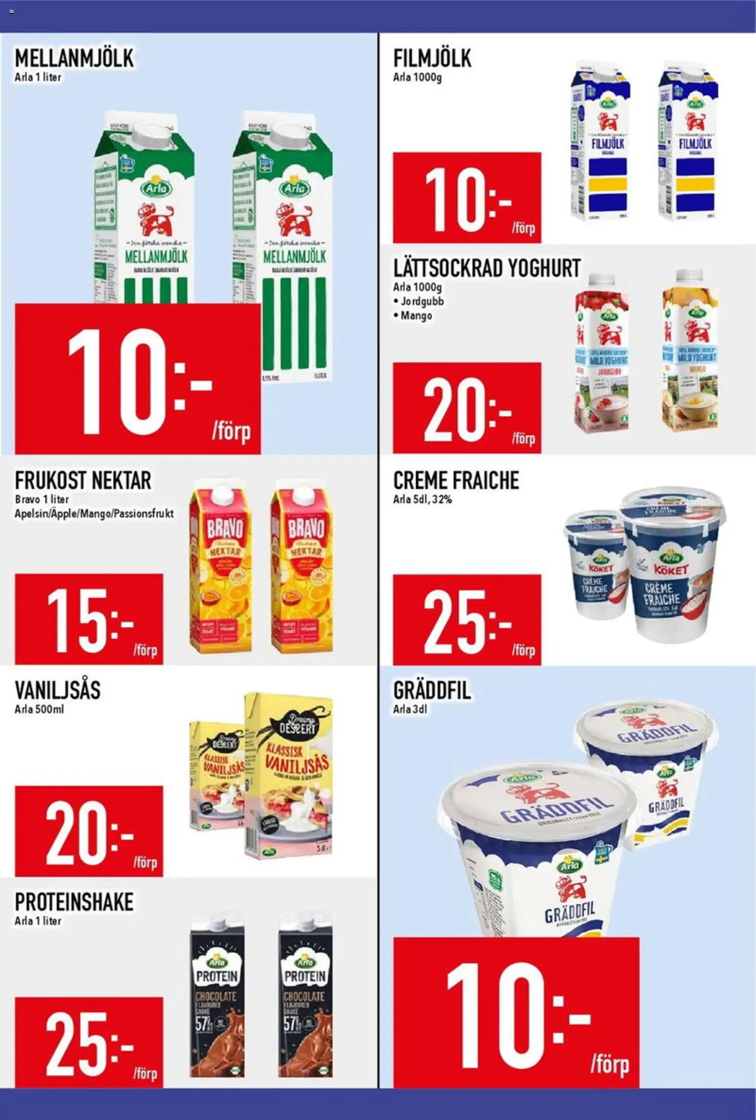 Matdax erbjudanden