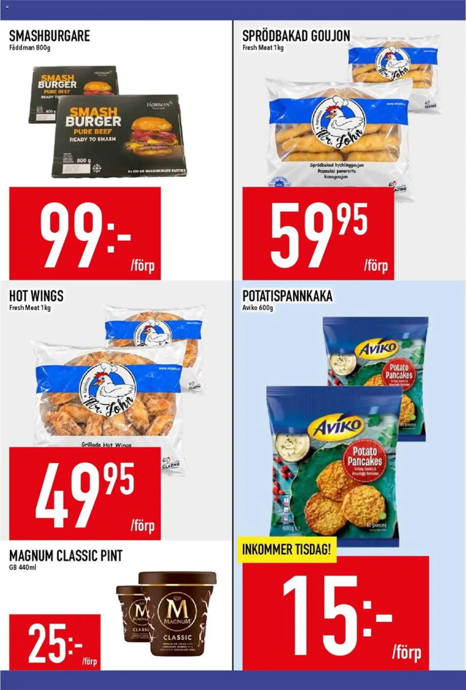 Matdax erbjudanden
