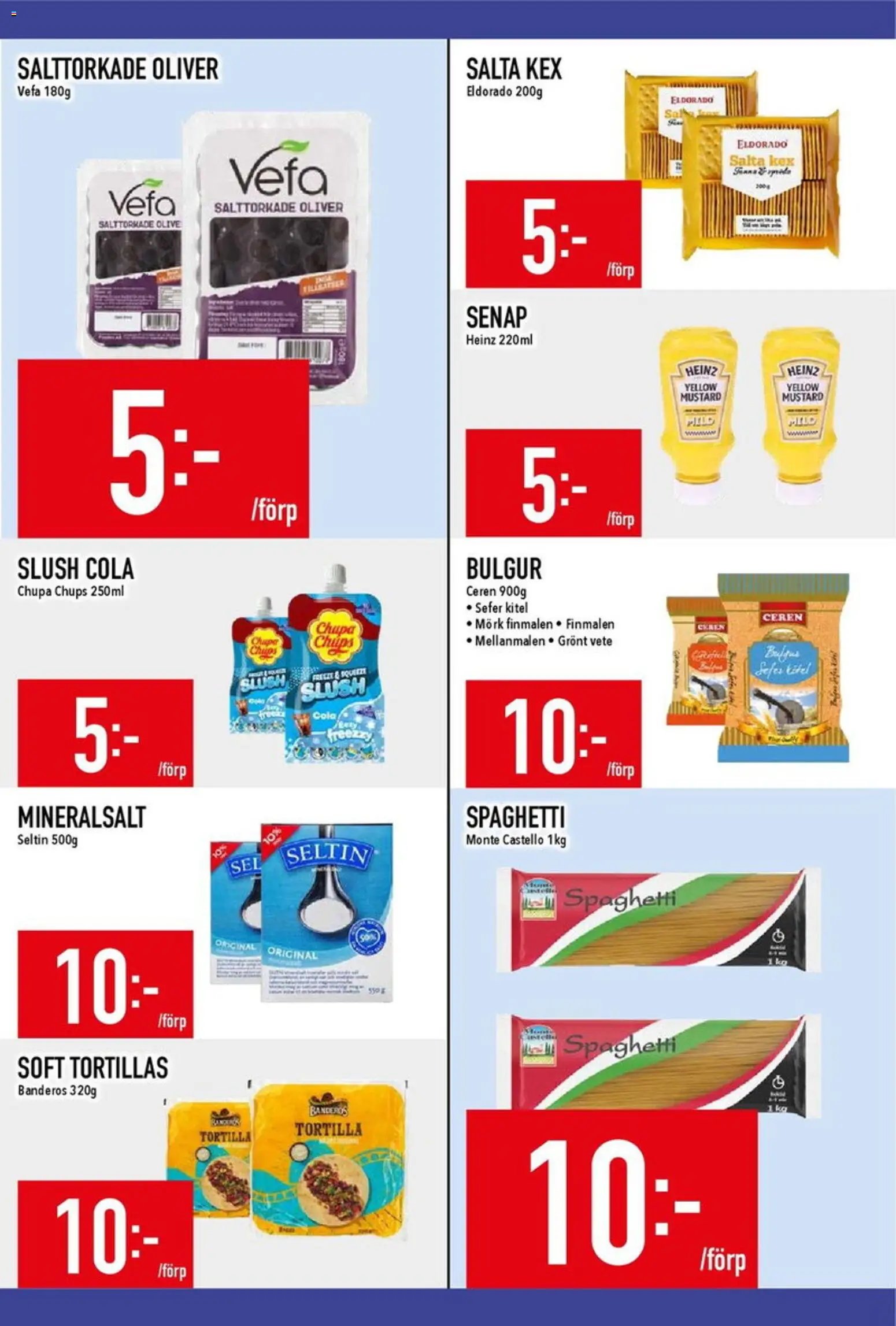 Matdax erbjudanden