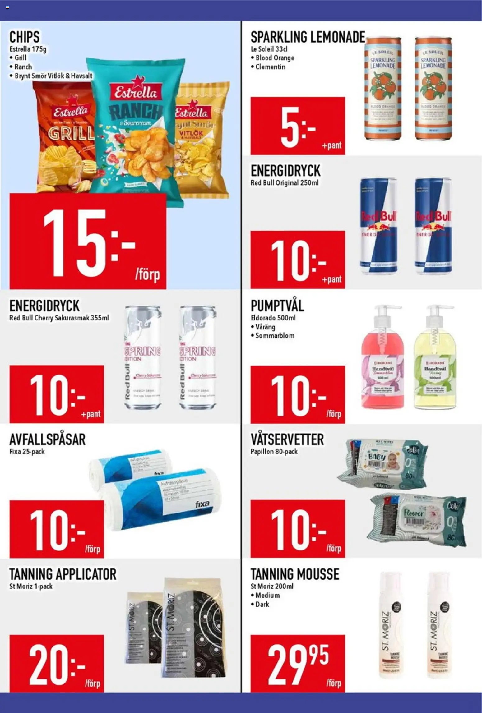 Matdax erbjudanden