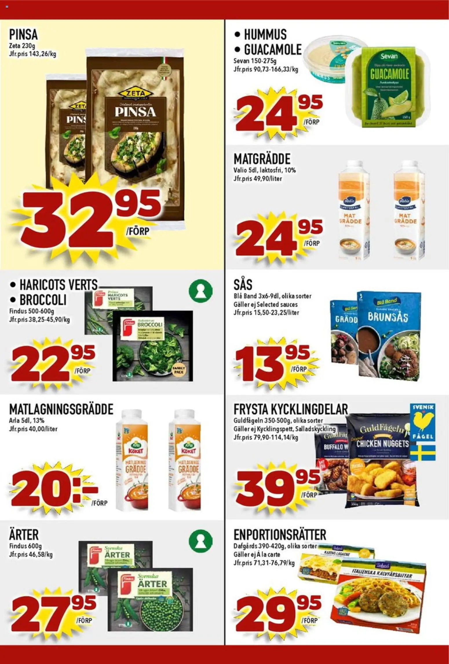 Matdax erbjudanden