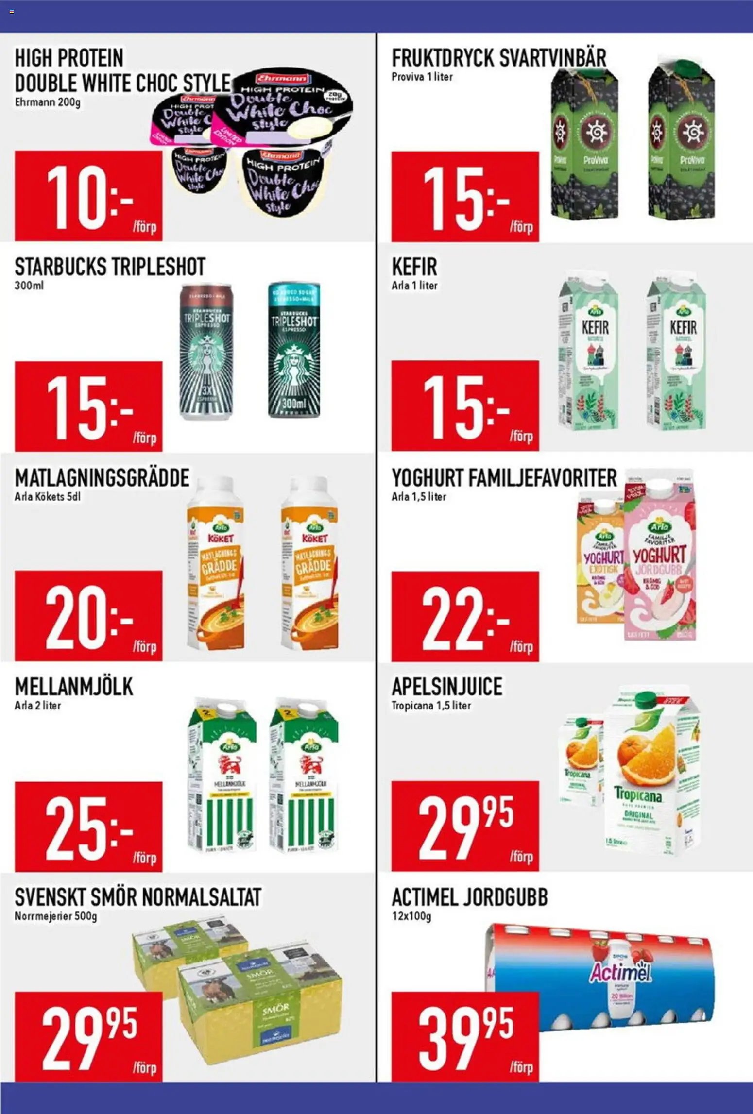 Matdax erbjudanden