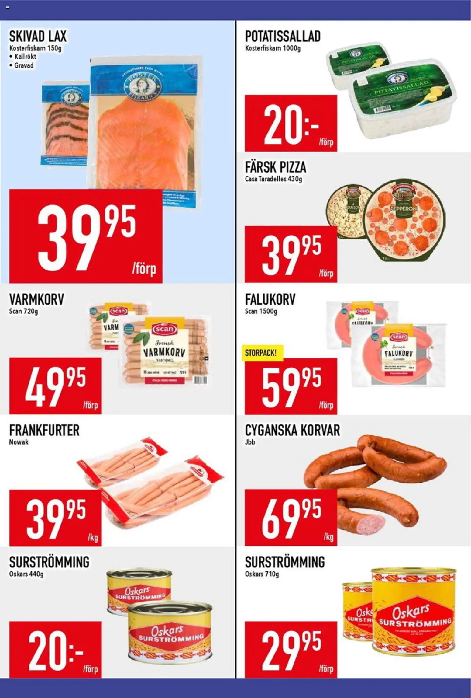 Matdax erbjudanden