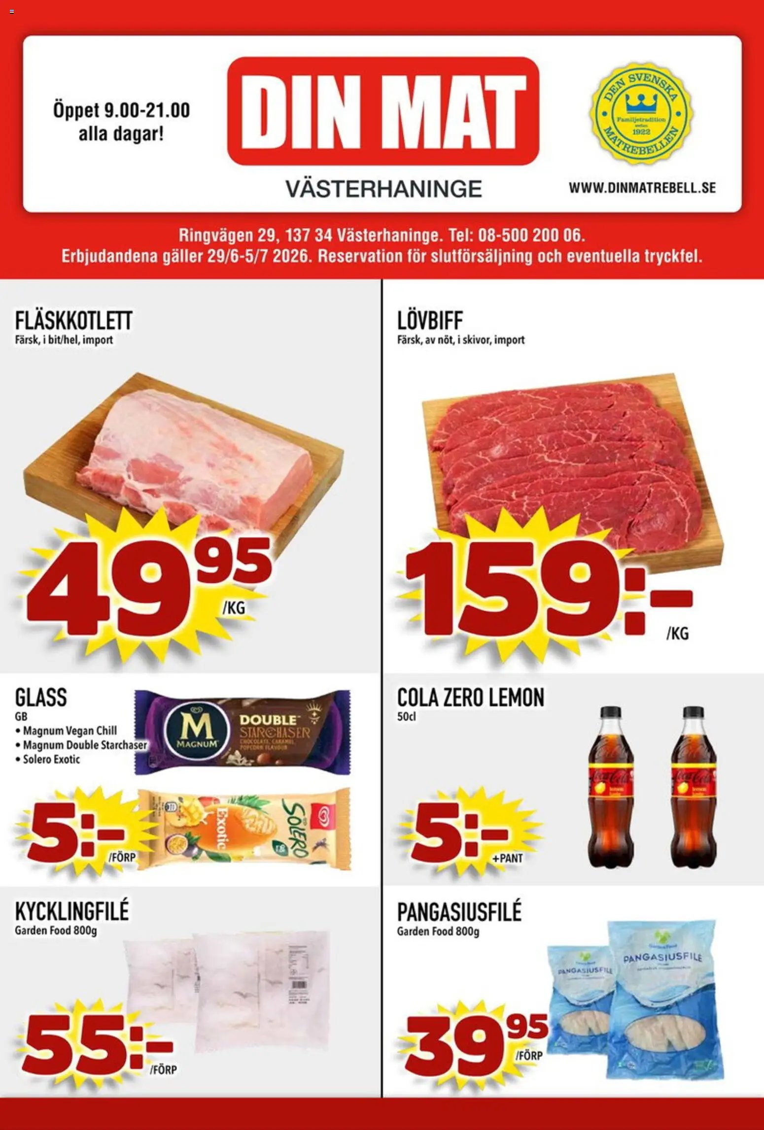 Din Mat erbjudanden