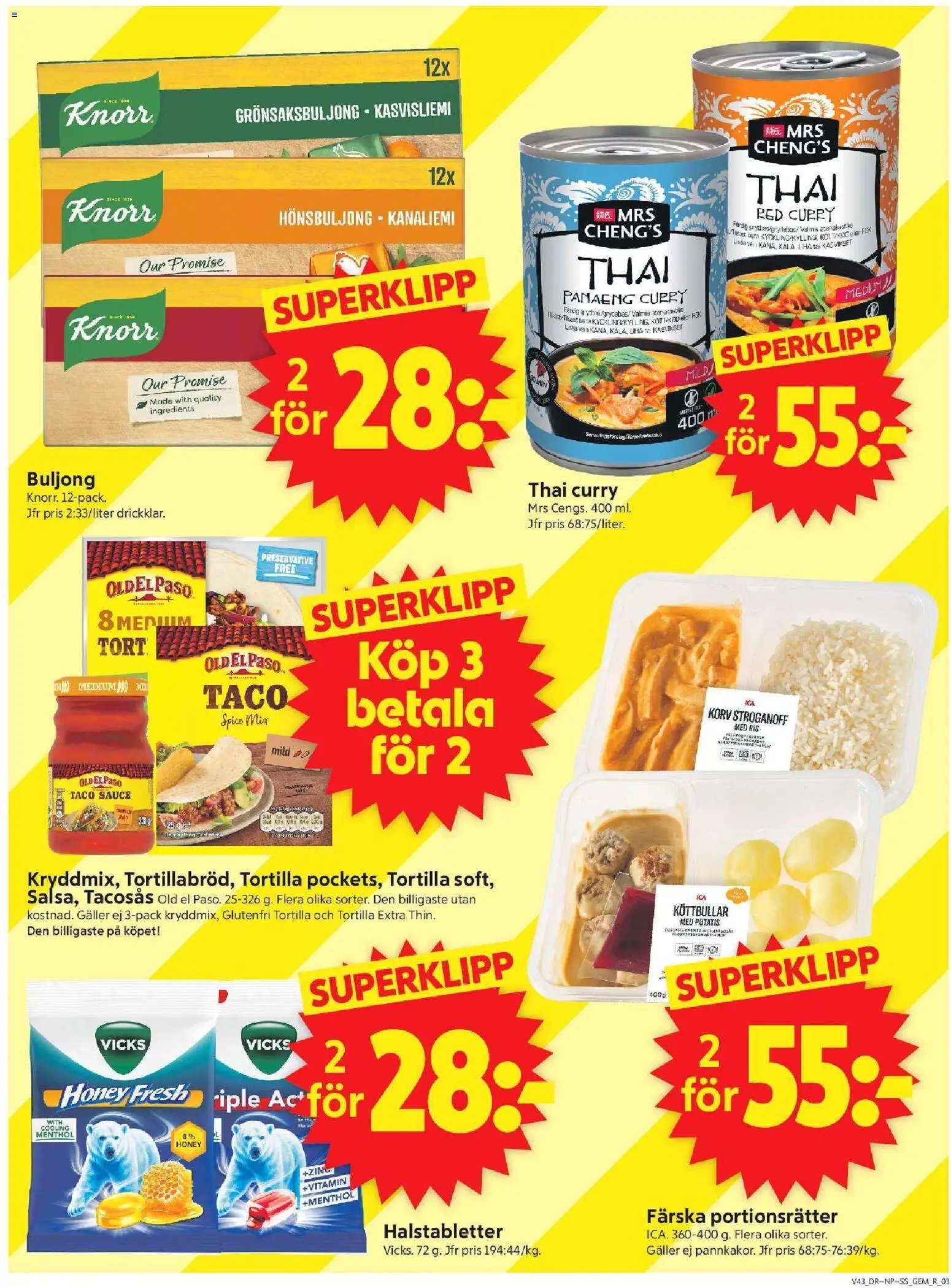 ICA Supermarket erbjudanden