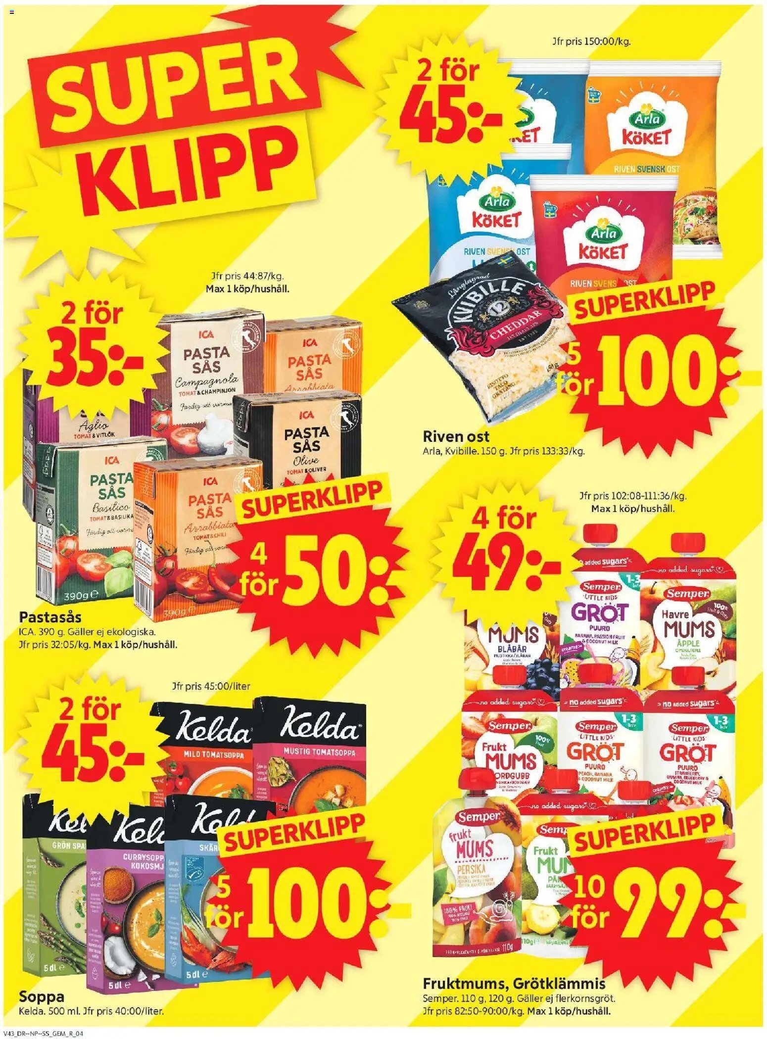 ICA Supermarket erbjudanden