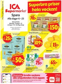ICA Supermarket erbjudanden