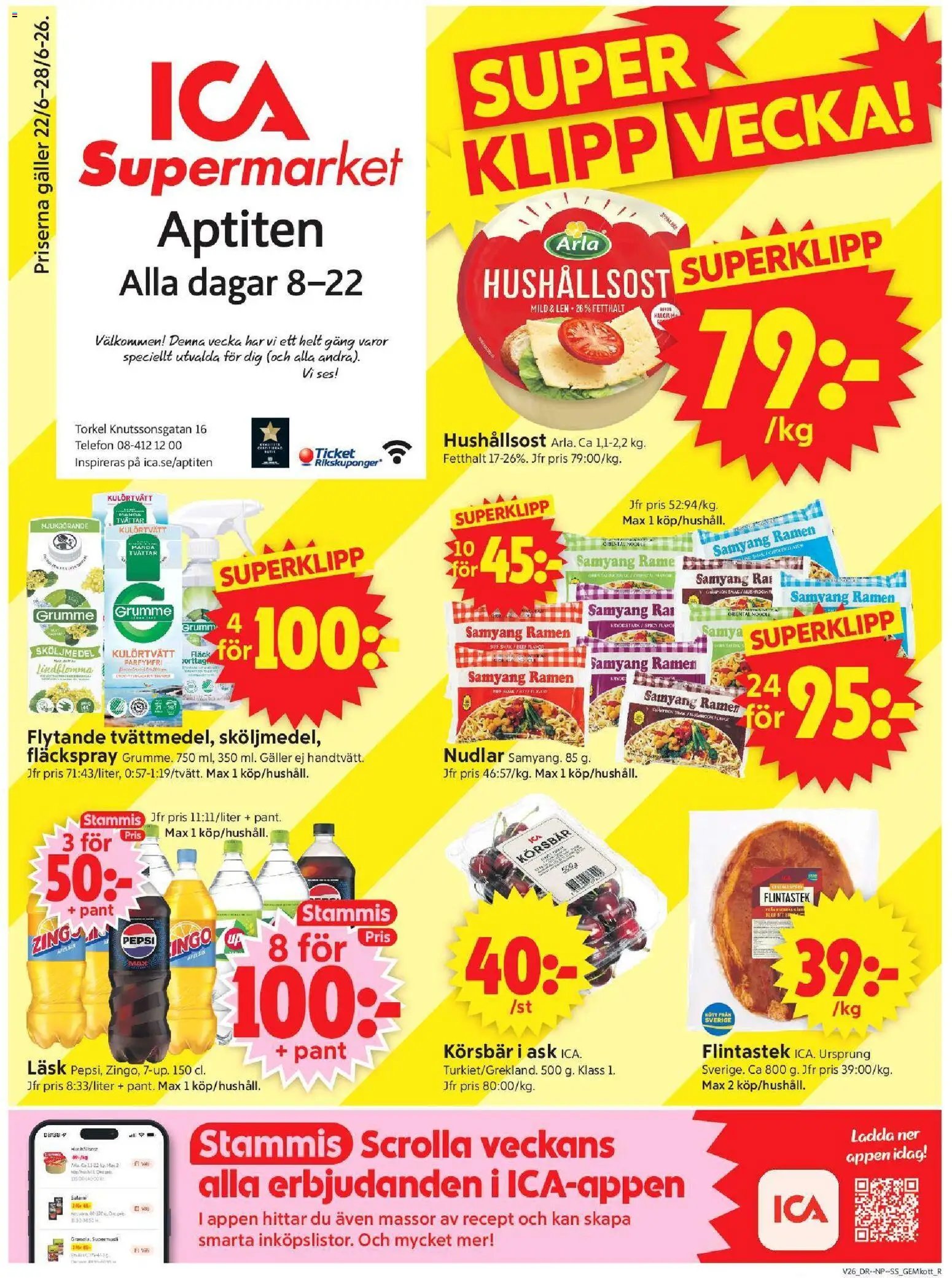 ICA Supermarket erbjudanden