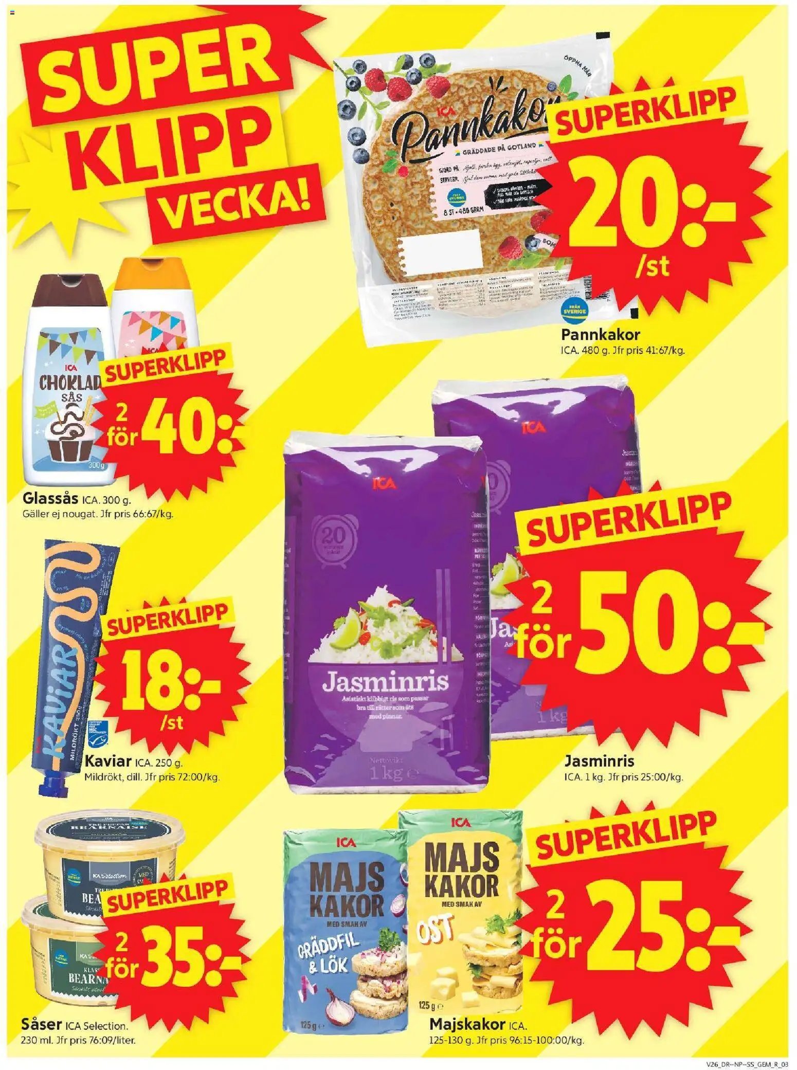 ICA Supermarket erbjudanden
