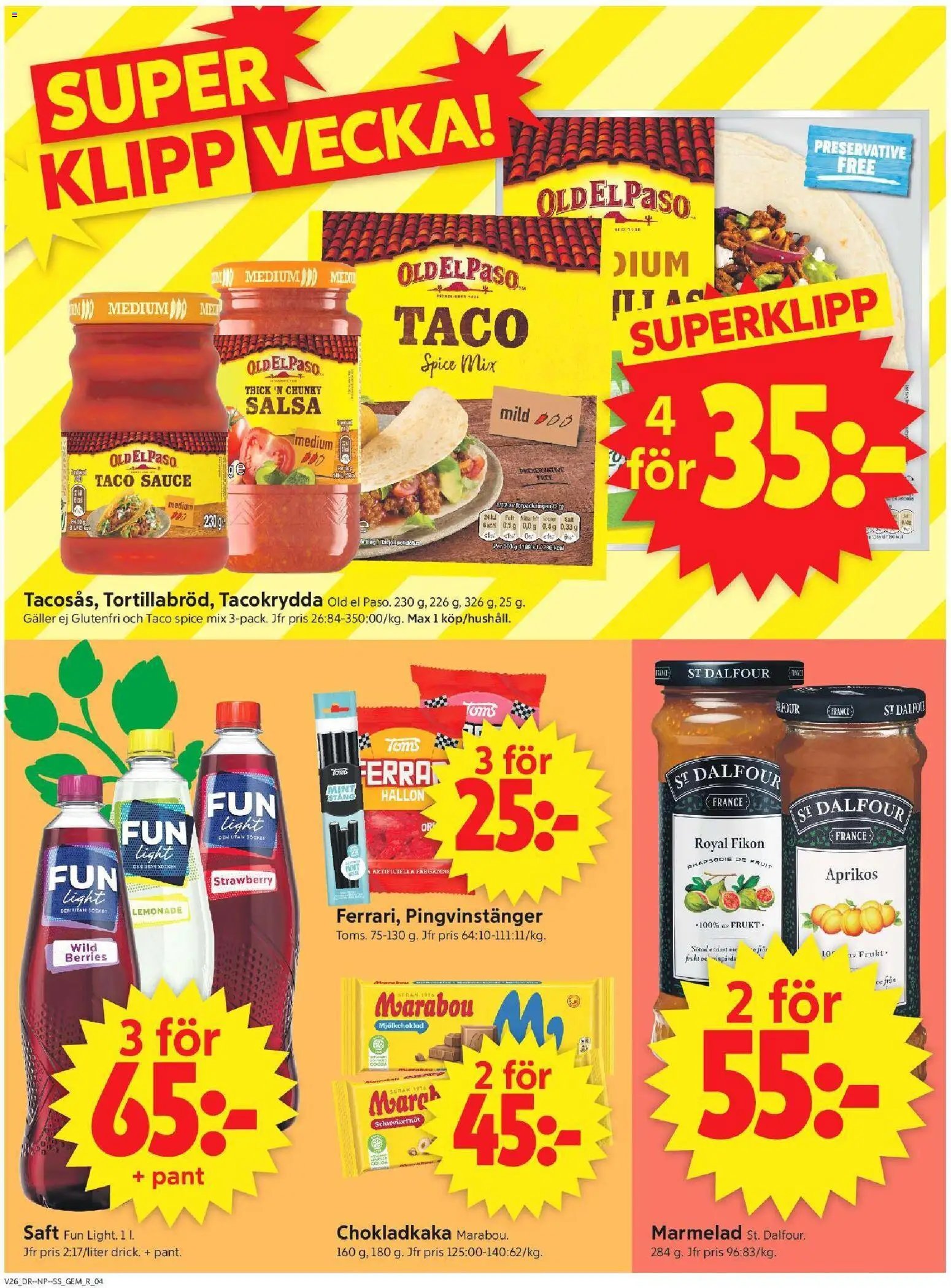 ICA Supermarket erbjudanden