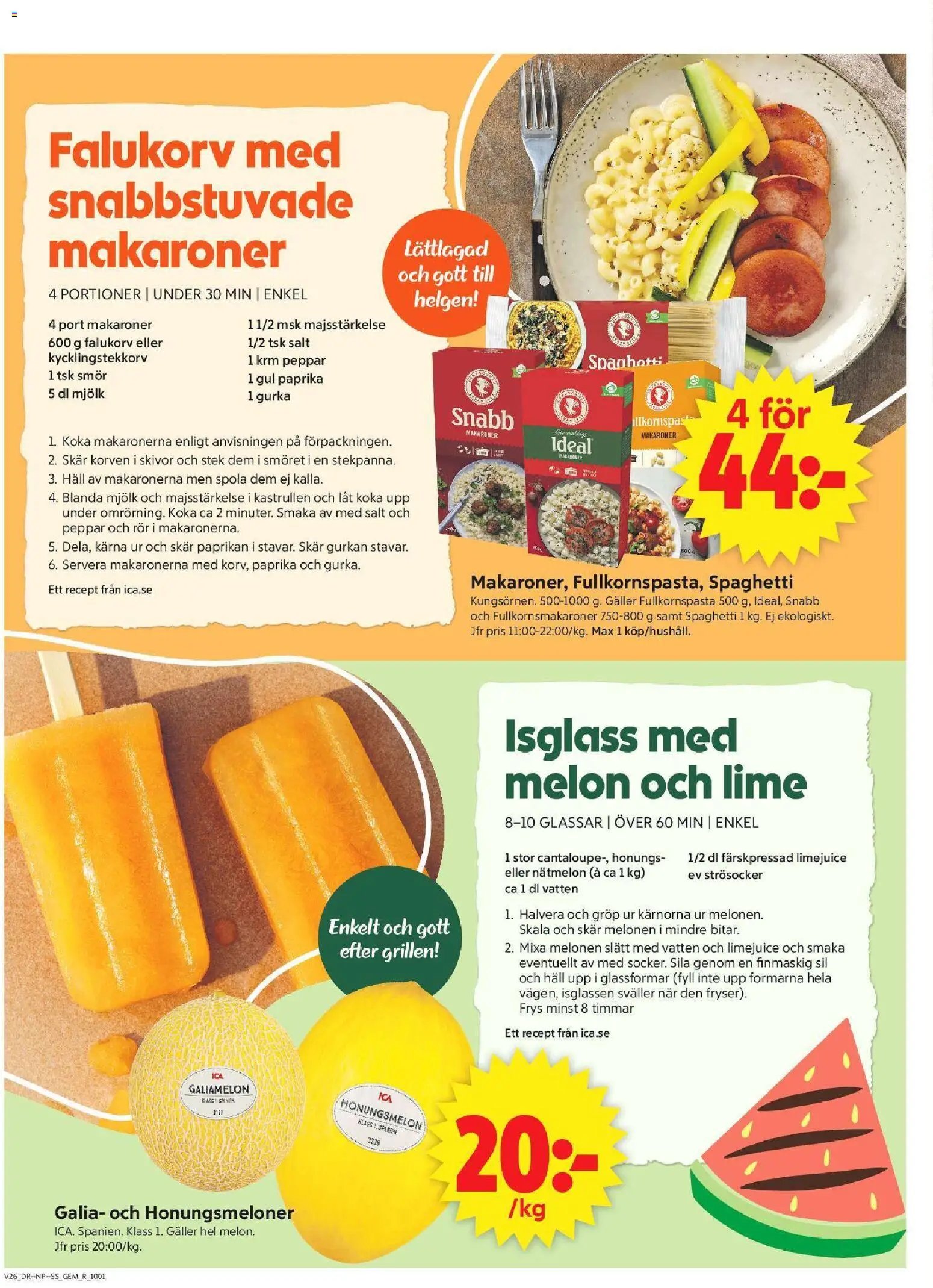 ICA Supermarket erbjudanden