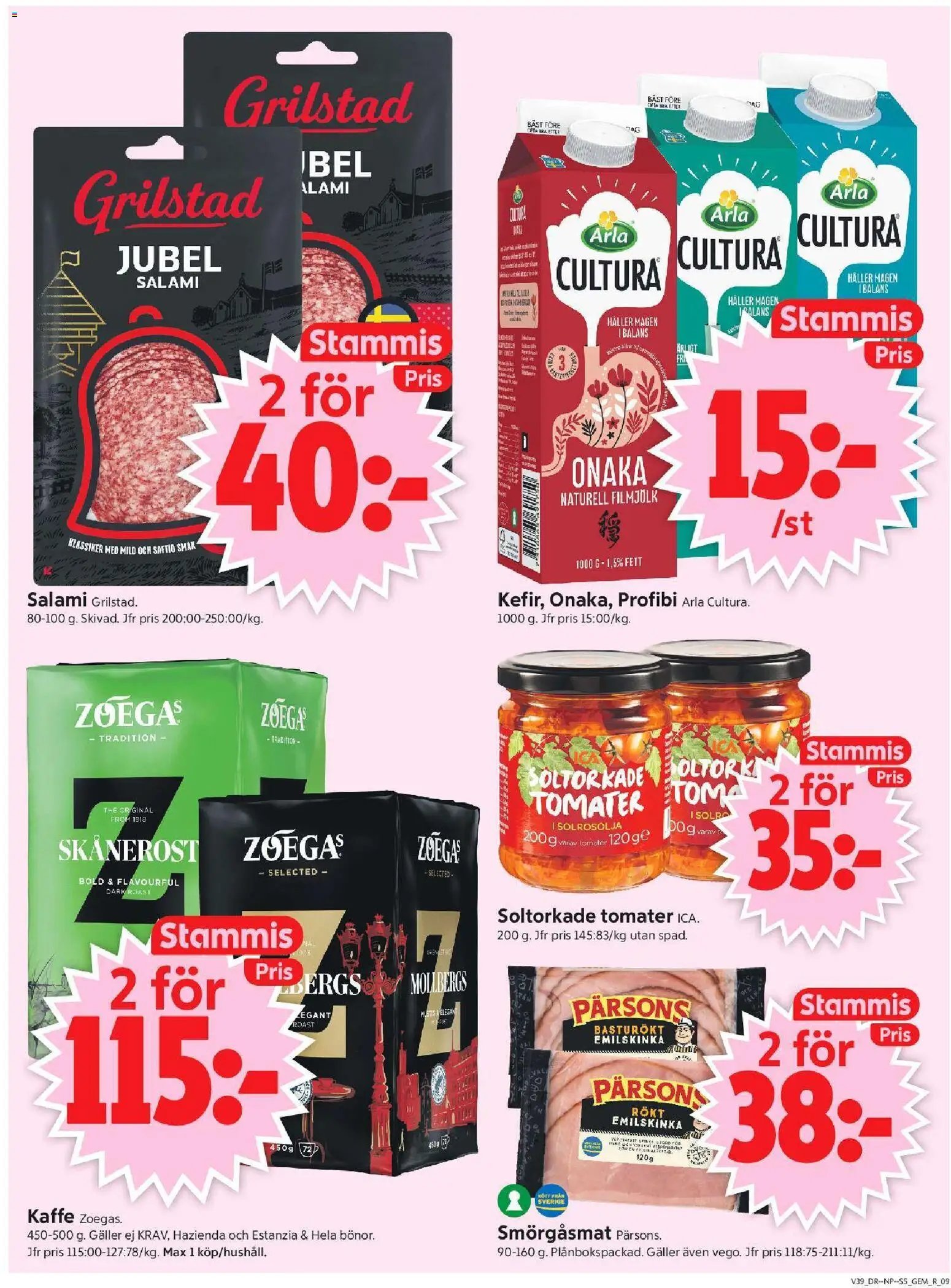 ICA Supermarket erbjudanden