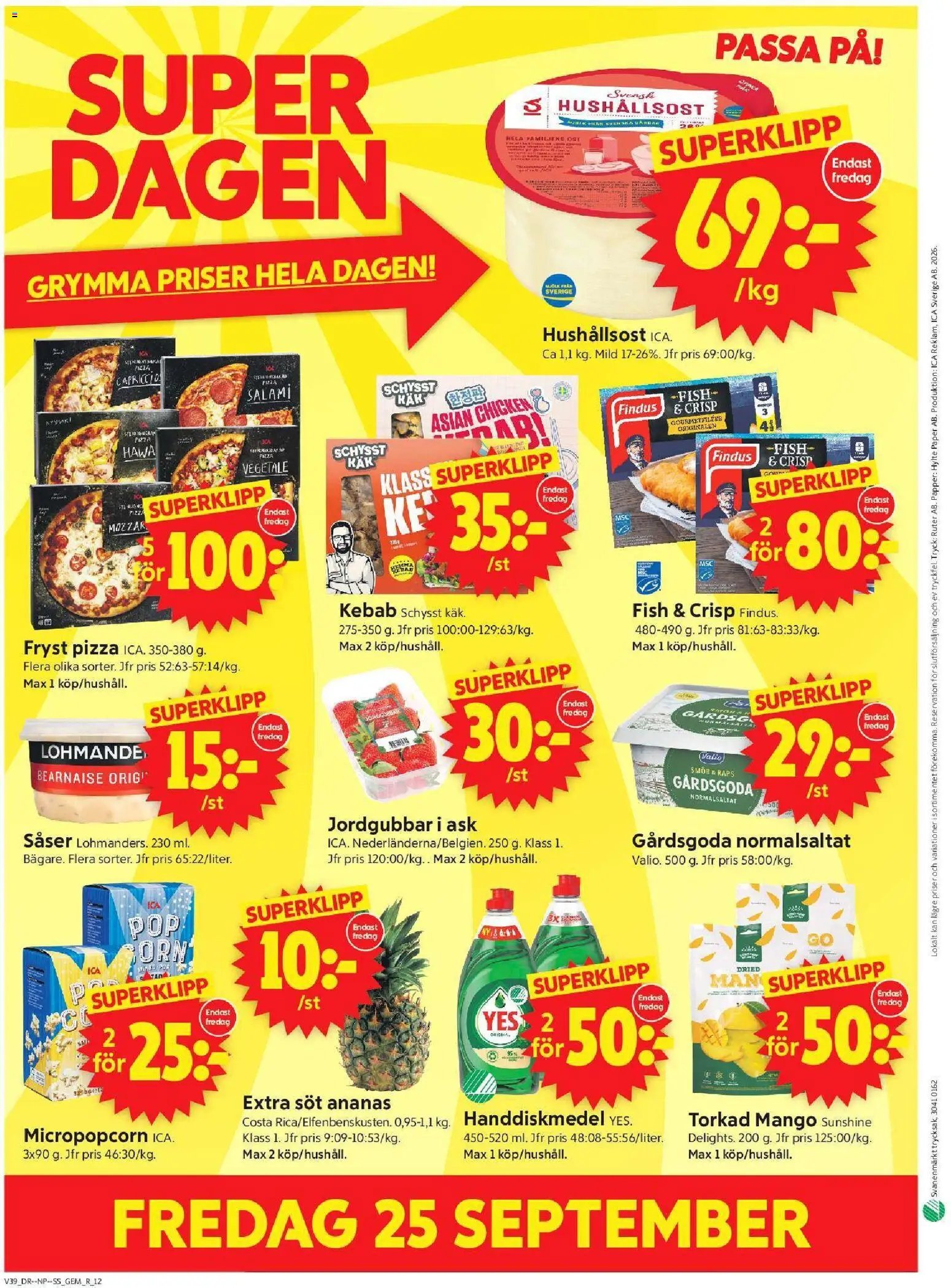 ICA Supermarket erbjudanden