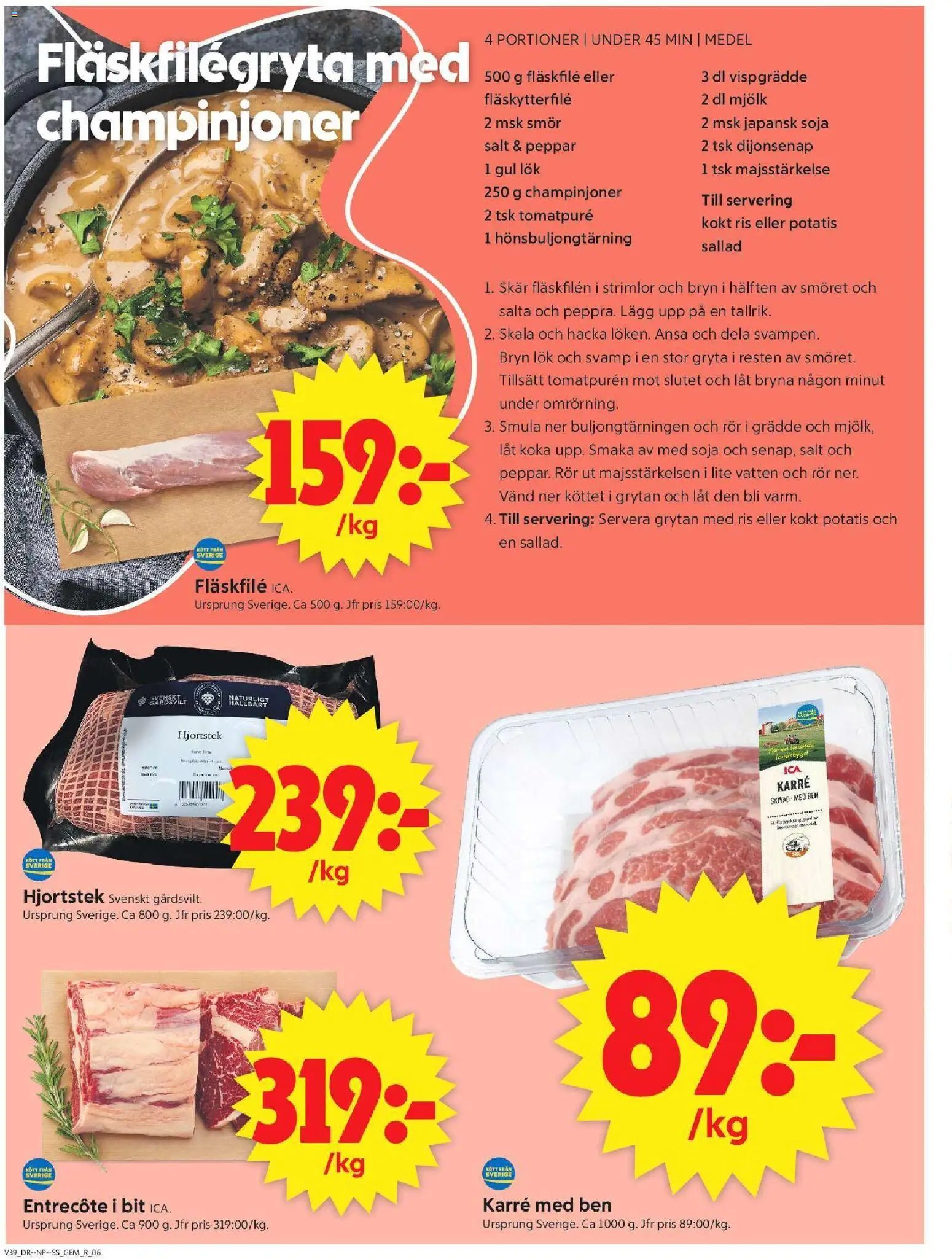 ICA Supermarket erbjudanden