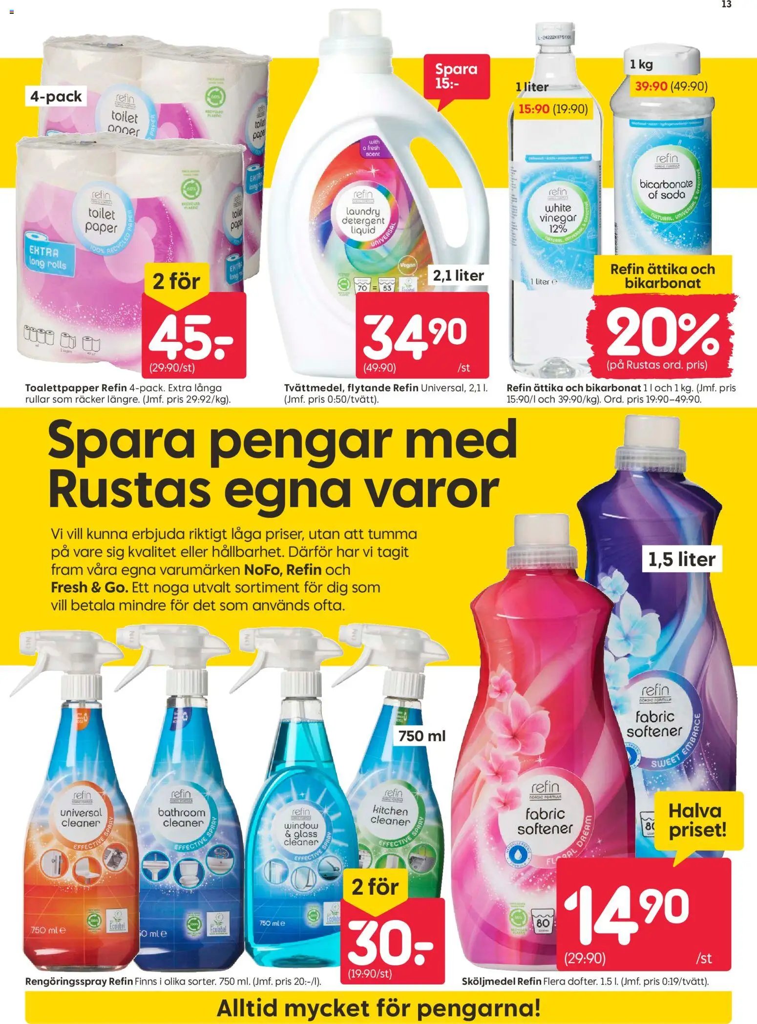 Rusta erbjudanden