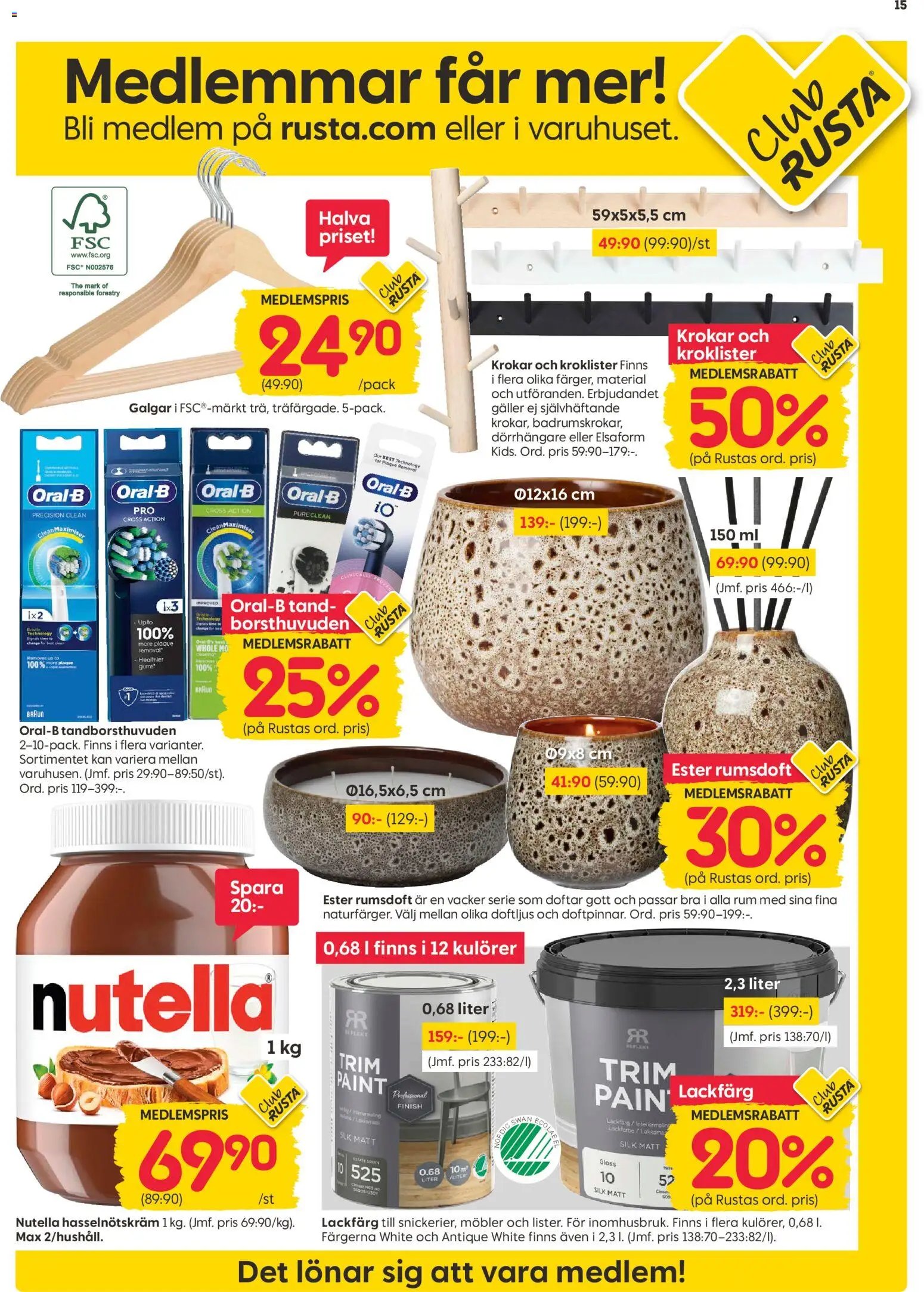 Rusta erbjudanden