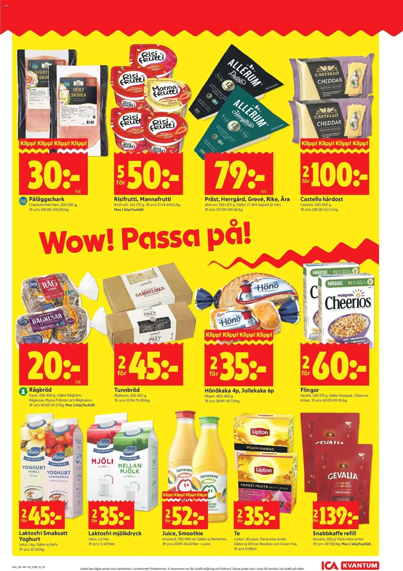 ICA Kvantum erbjudanden