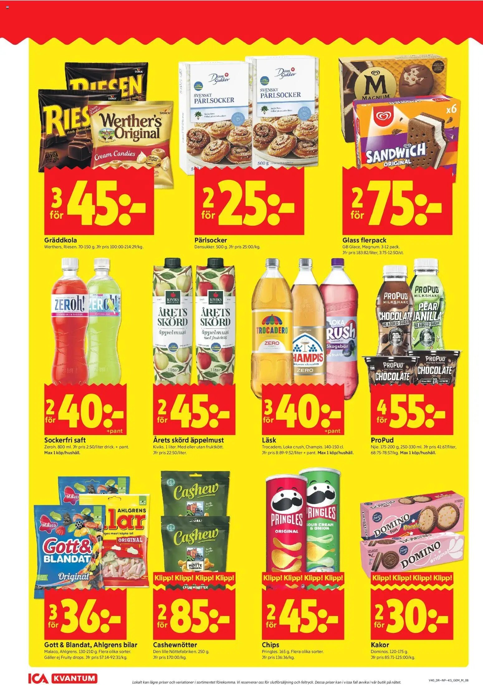 ICA Kvantum erbjudanden