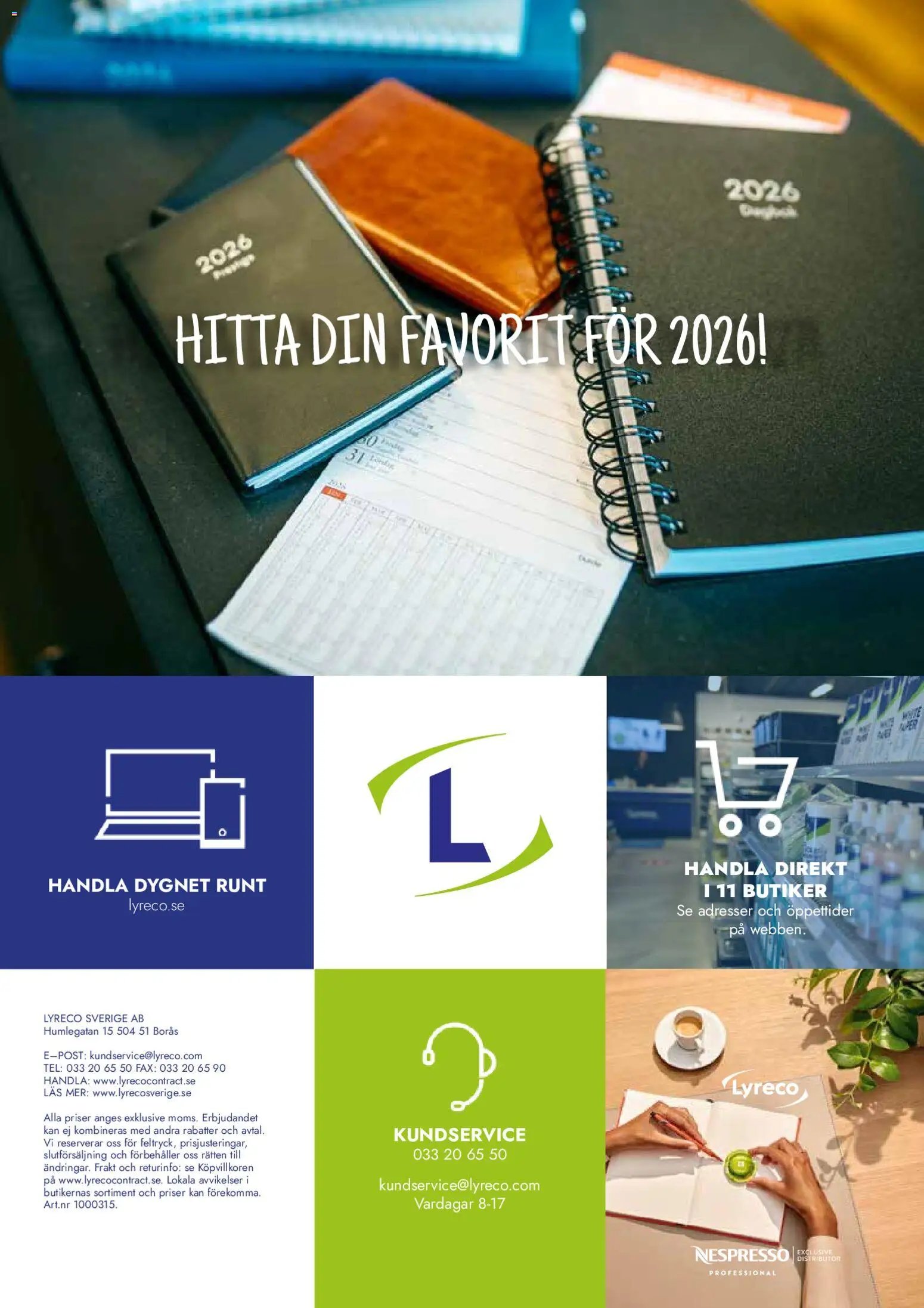 Lyreco - erbjudanden