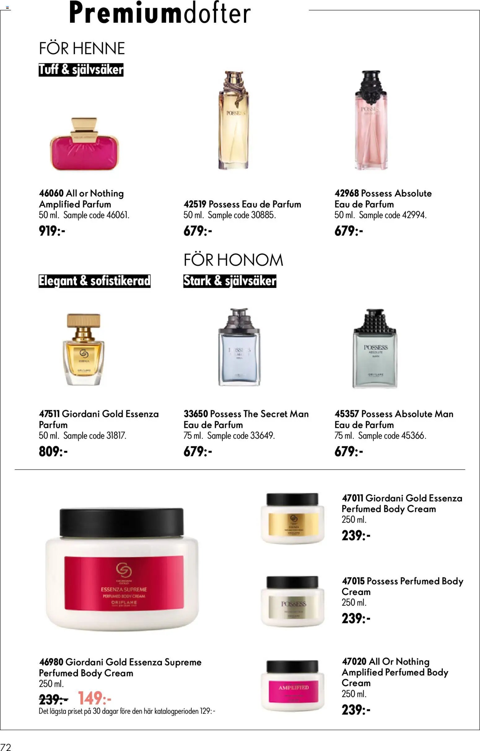 Oriflame erbjudanden 11/26