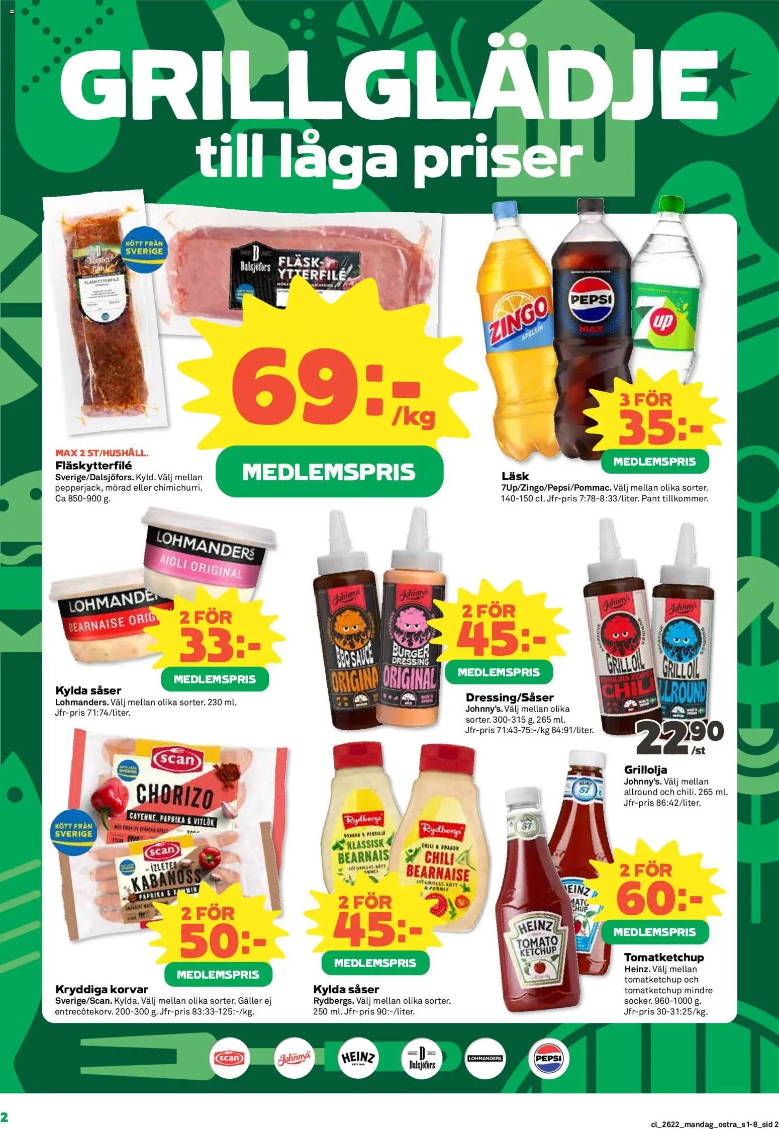 Coop Daglivs erbjudanden