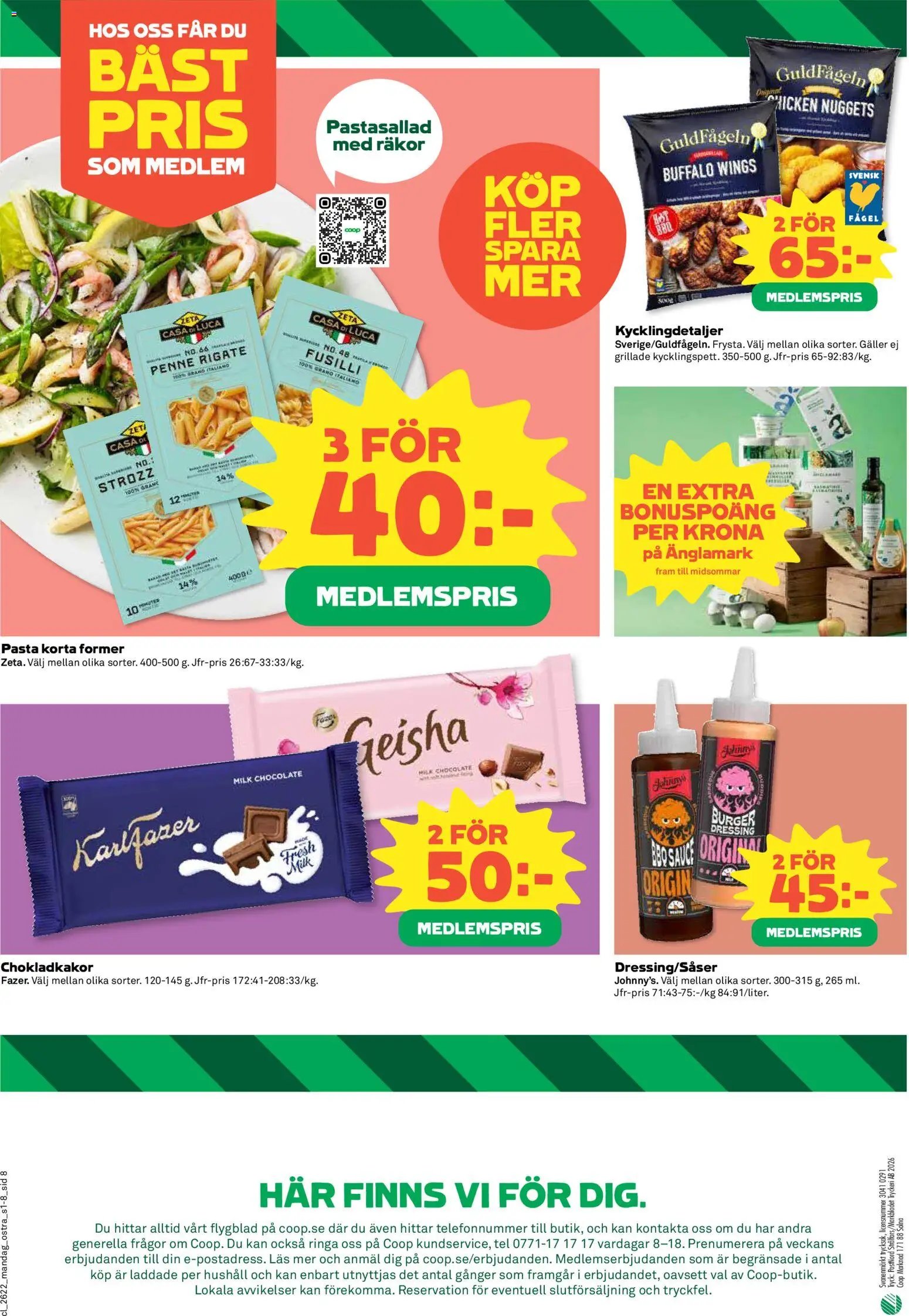 Coop Daglivs erbjudanden