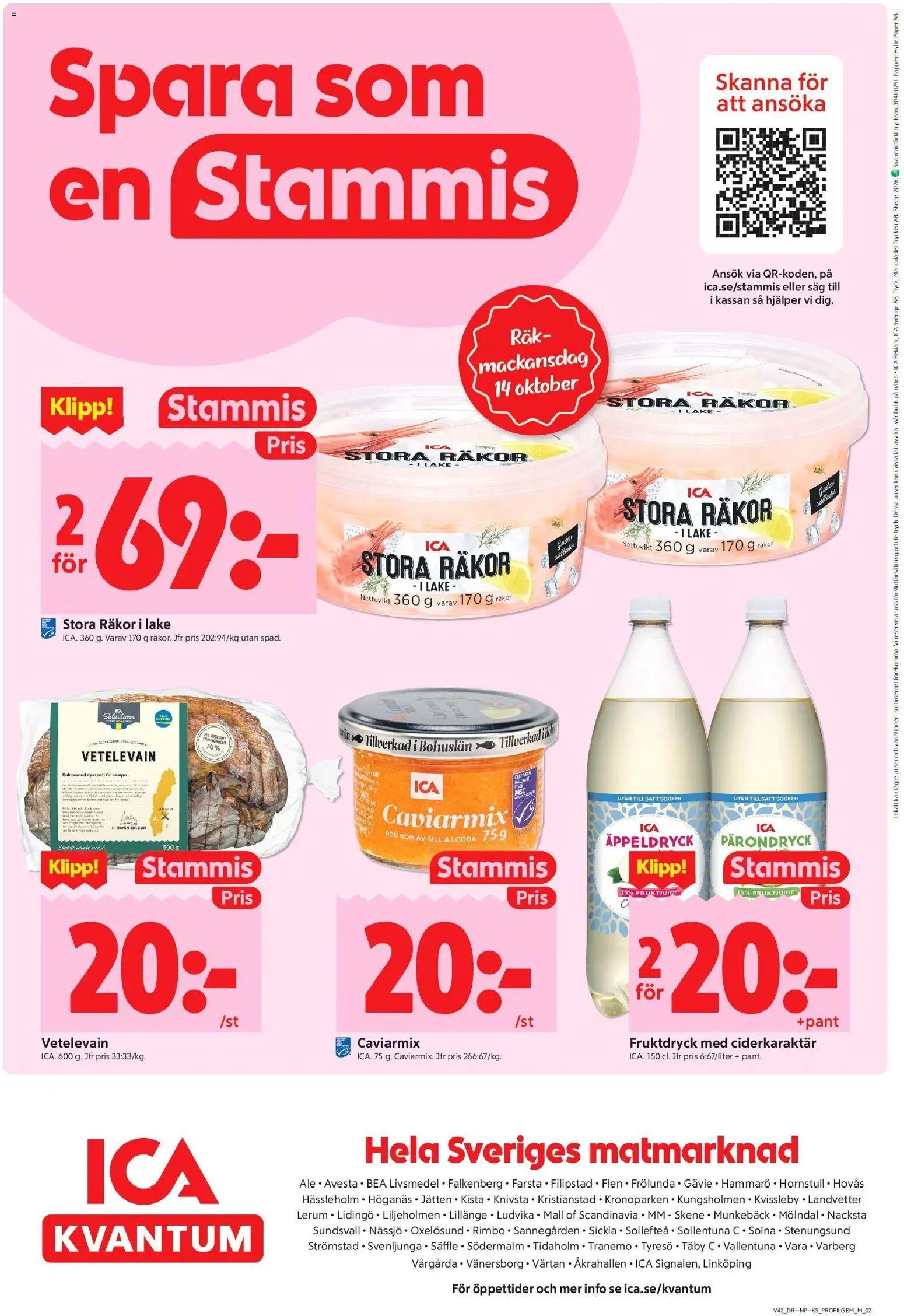 ICA Kvantum erbjudanden