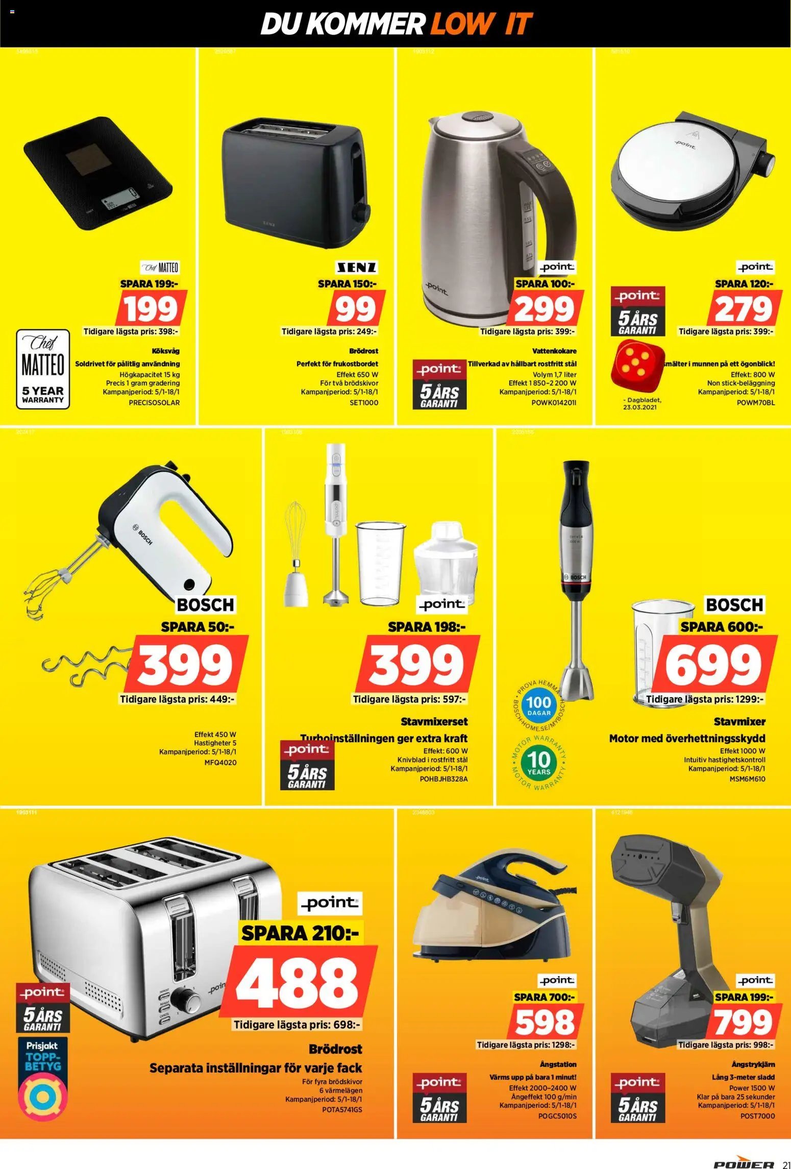 Power - erbjudanden