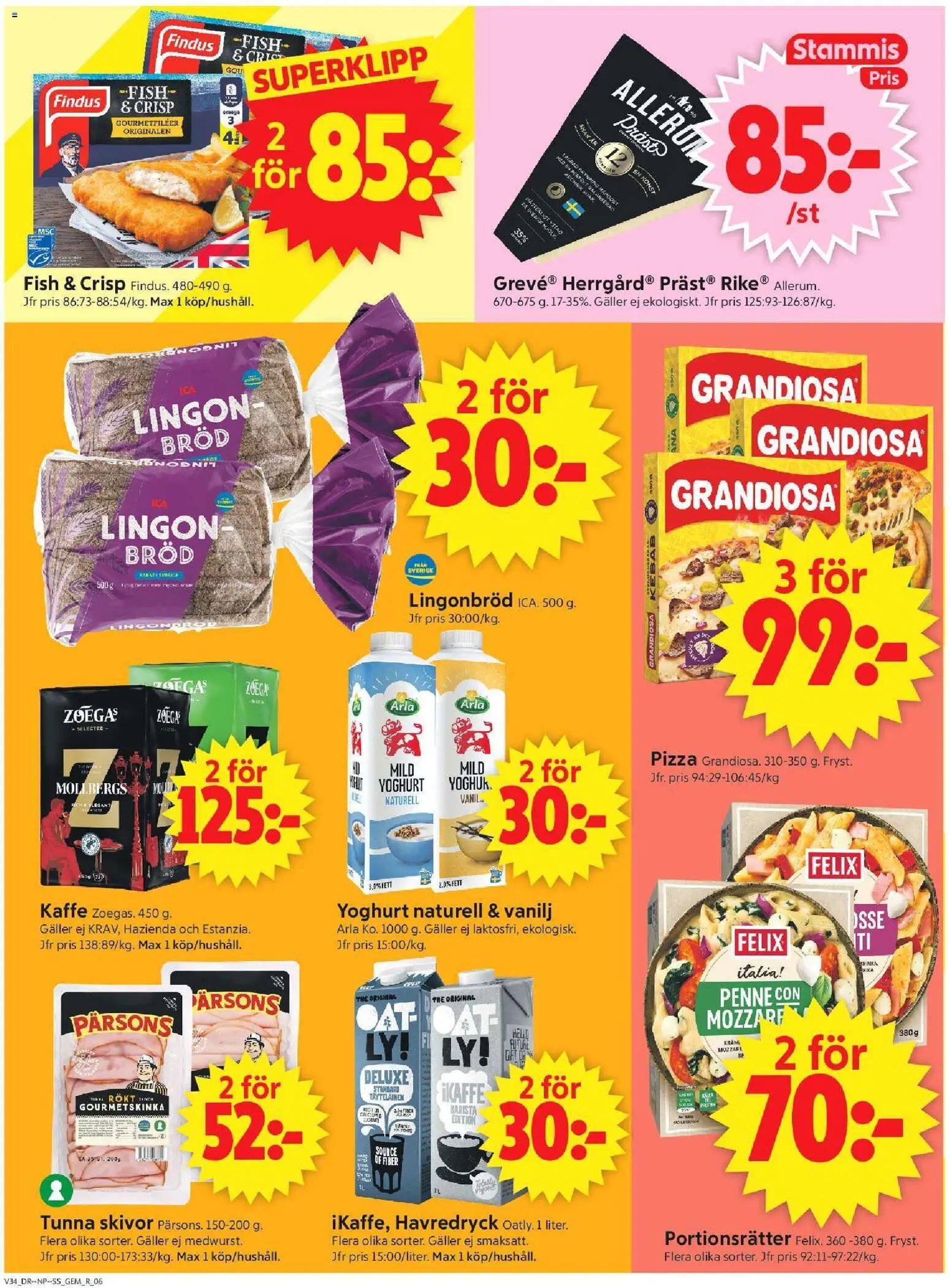 ICA Supermarket - Aktuella erbjudanden