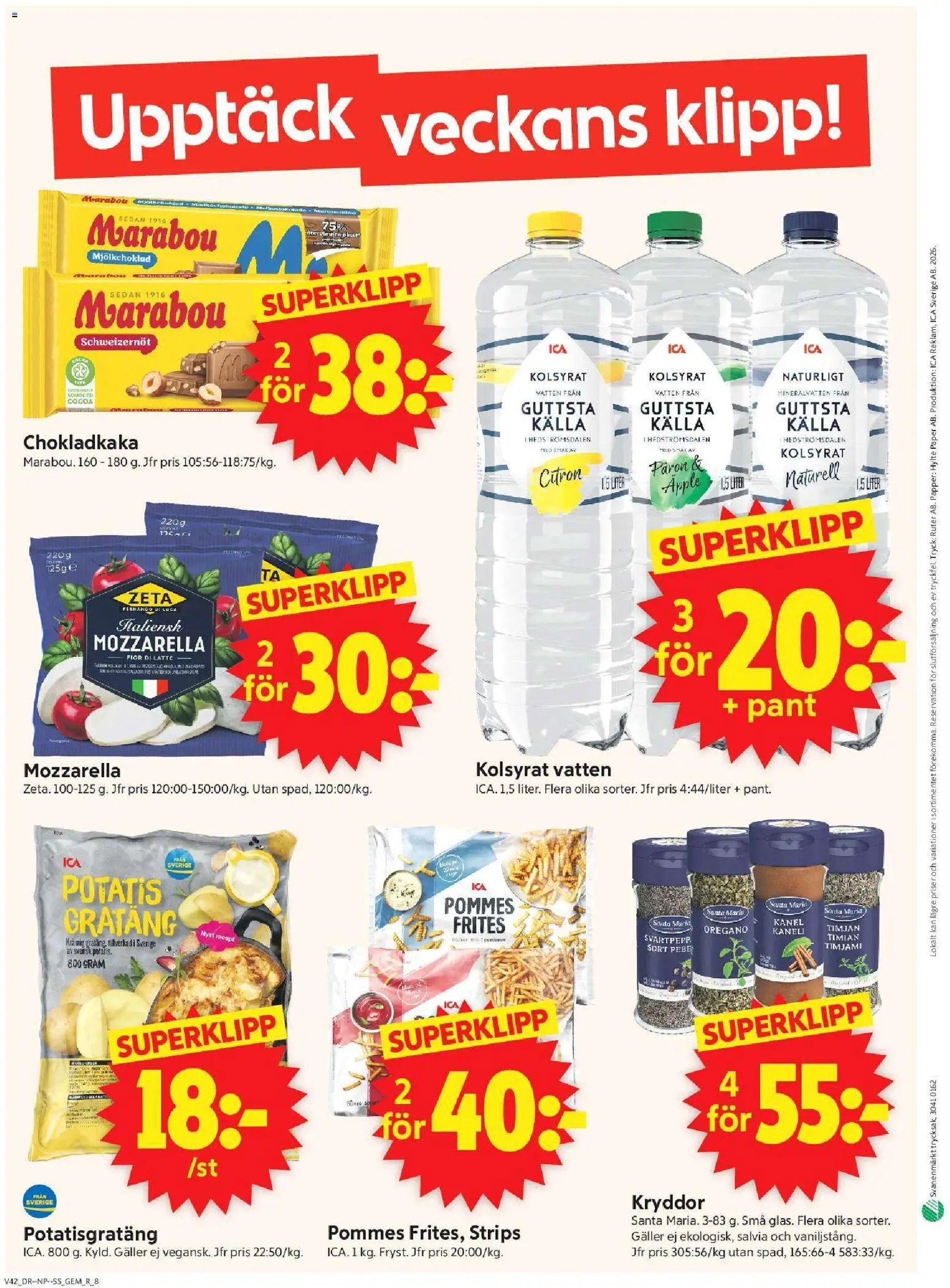 ICA Supermarket erbjudanden