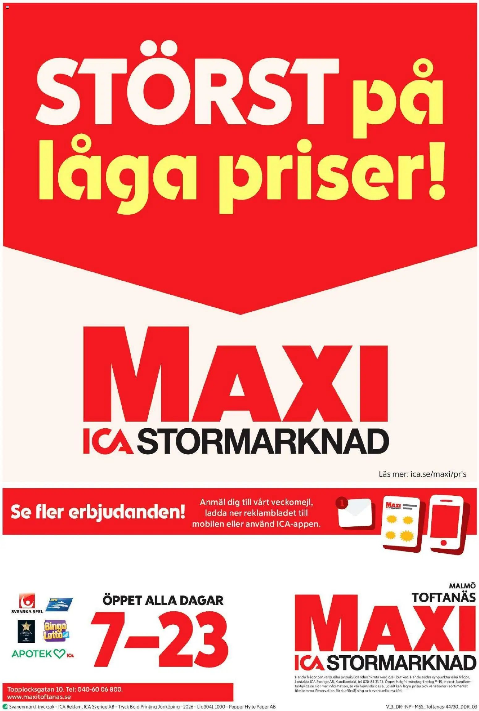 ICA Maxi - Malmö