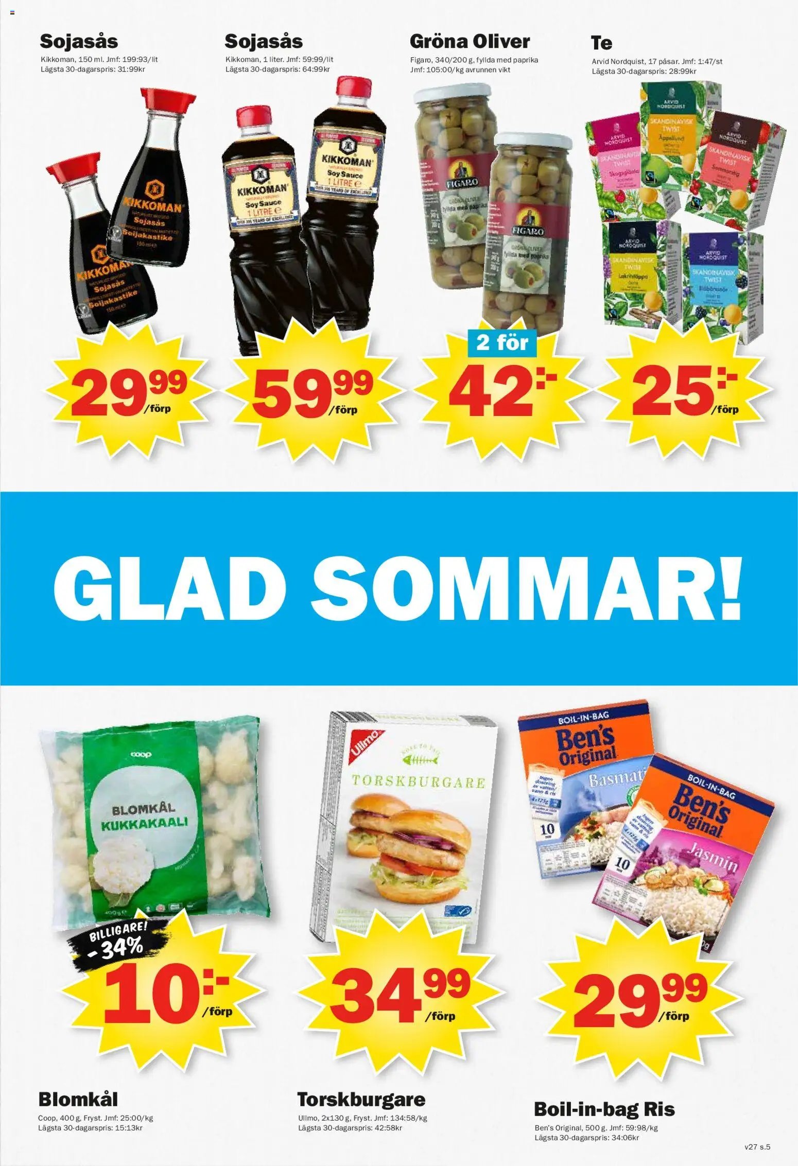 Pekås erbjudanden