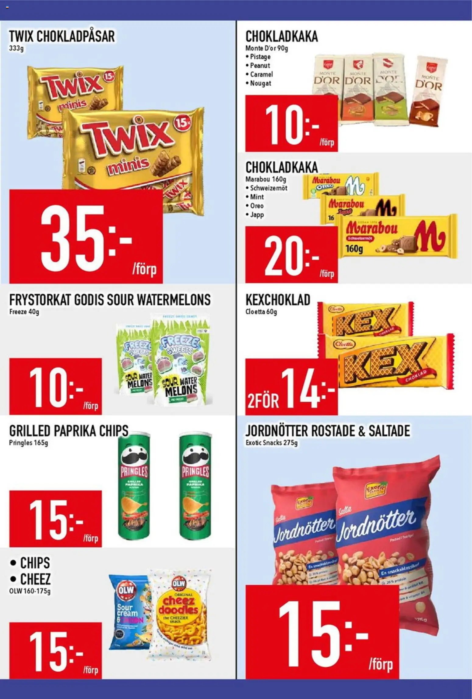Matdax erbjudanden