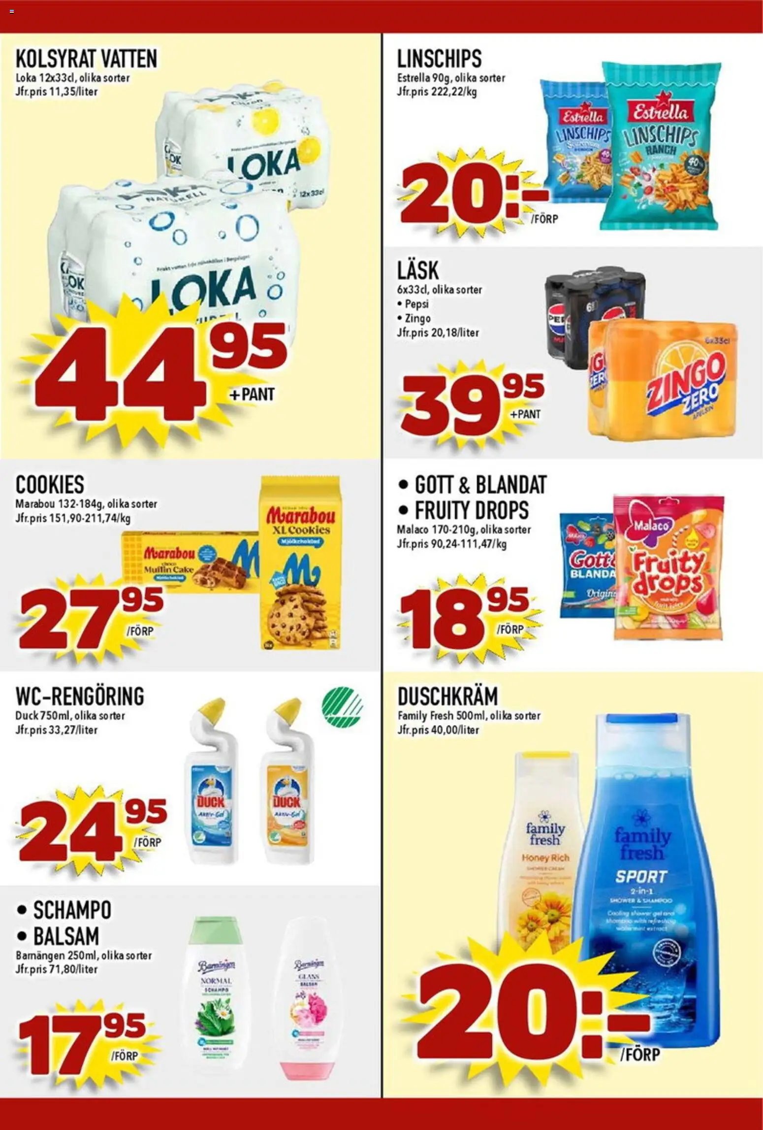 Matdax erbjudanden