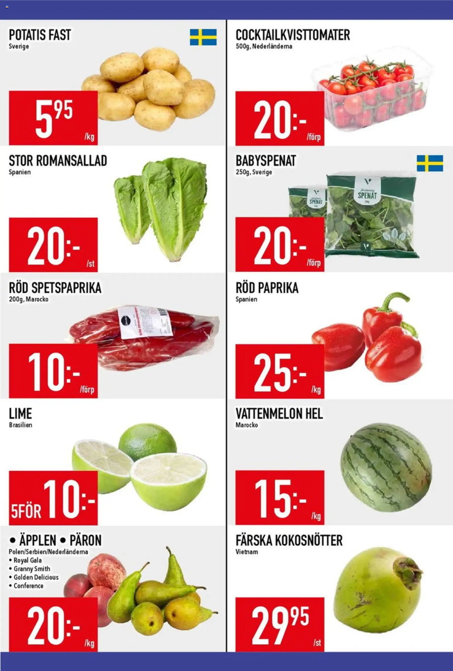 Matdax erbjudanden